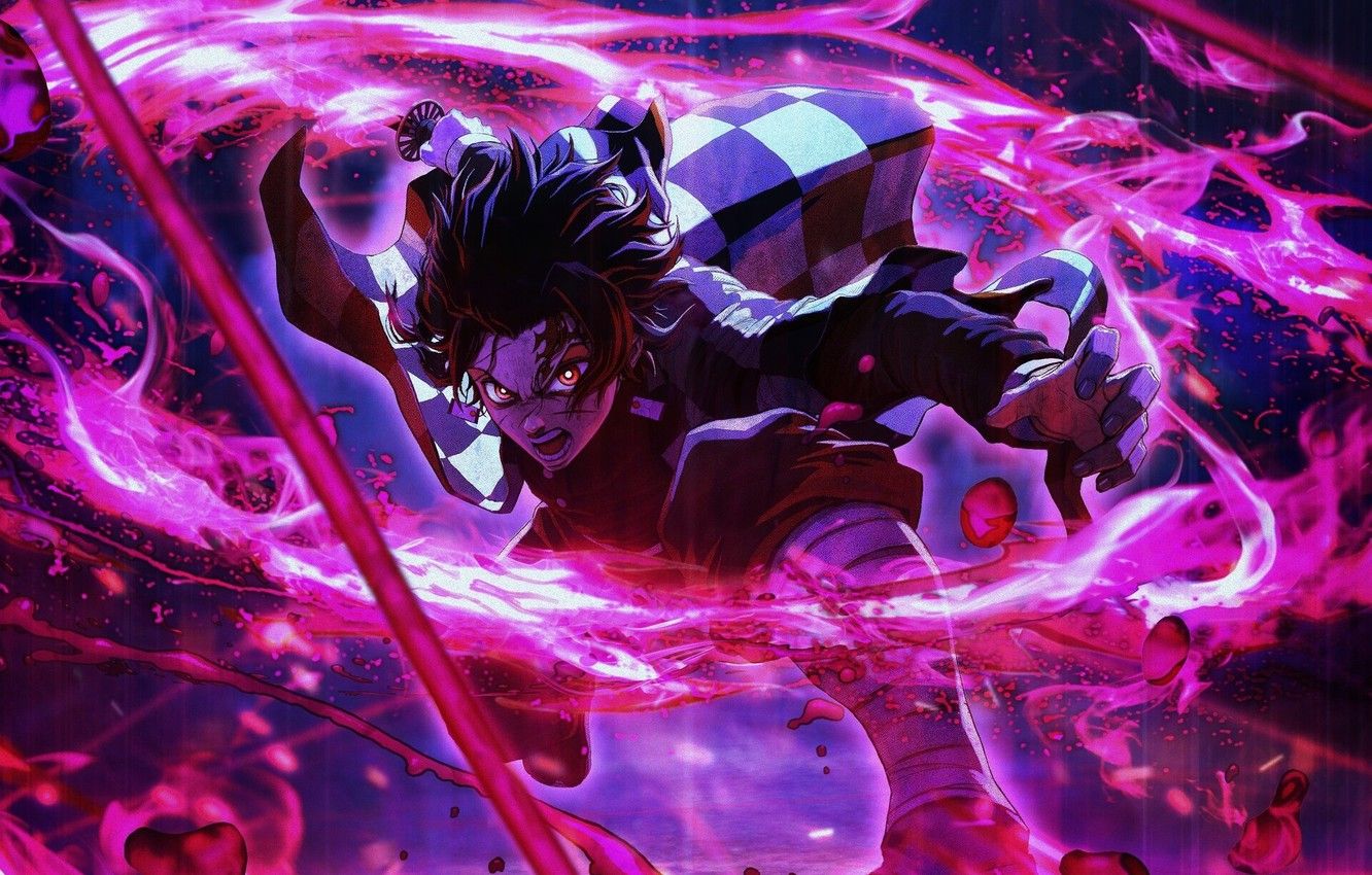 Photo Wallpaper Power, Guy, Blade, Kimetsu No Yaiba