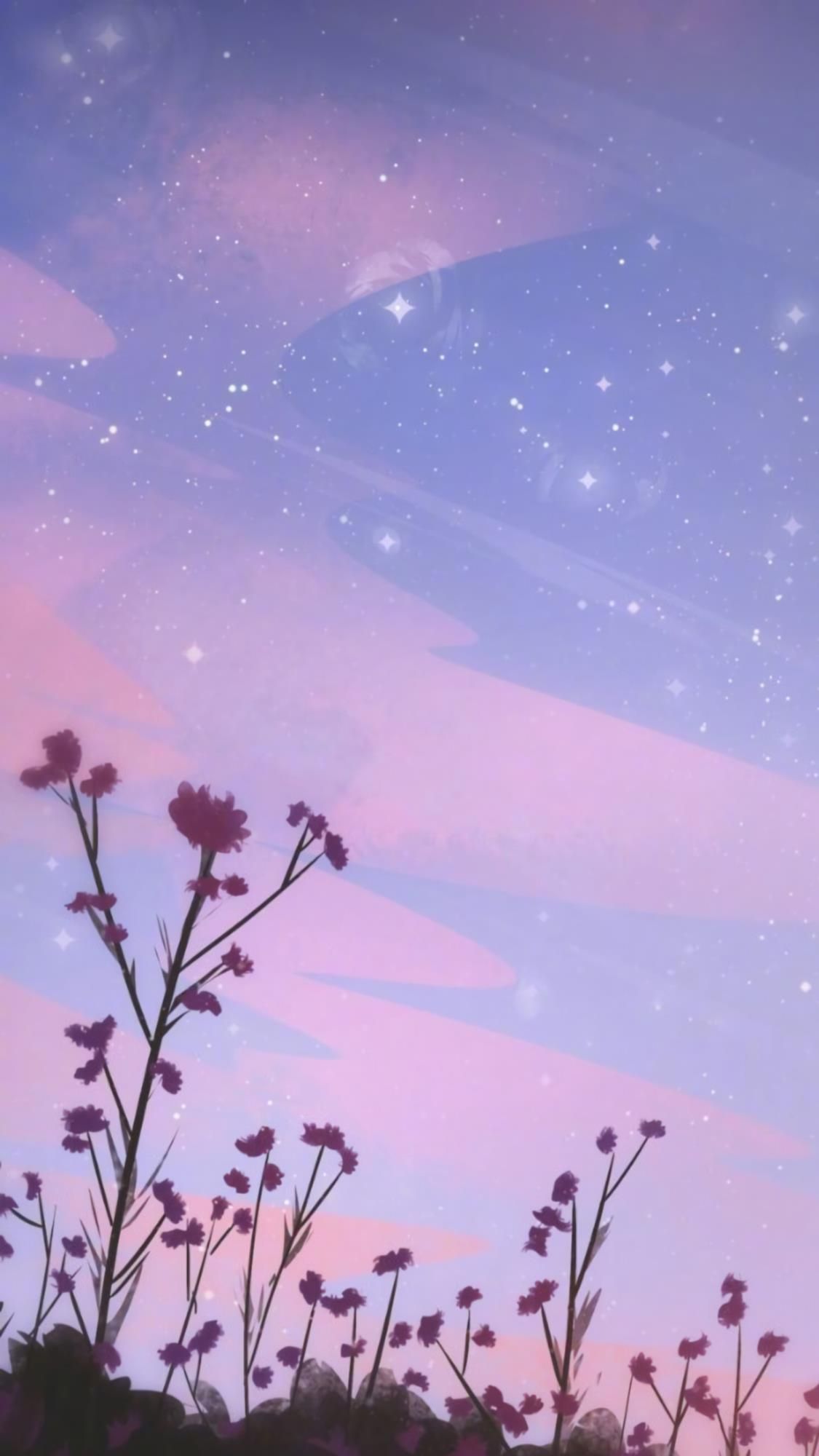 Summer night sky wallpaper. Anime scenery wallpaper, Scenery wallpaper, Nature wallpaper