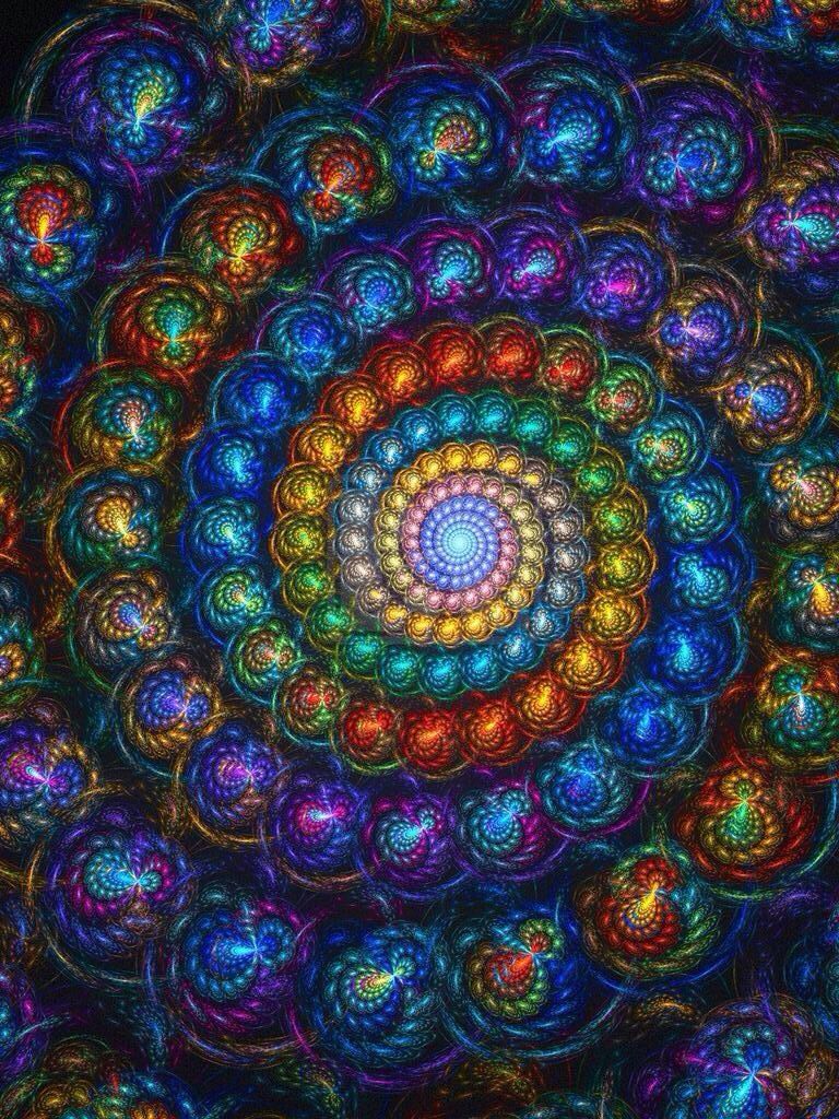 Spiral Wallpaper For iPad Geometry Spiral Wallpaper & Background Download