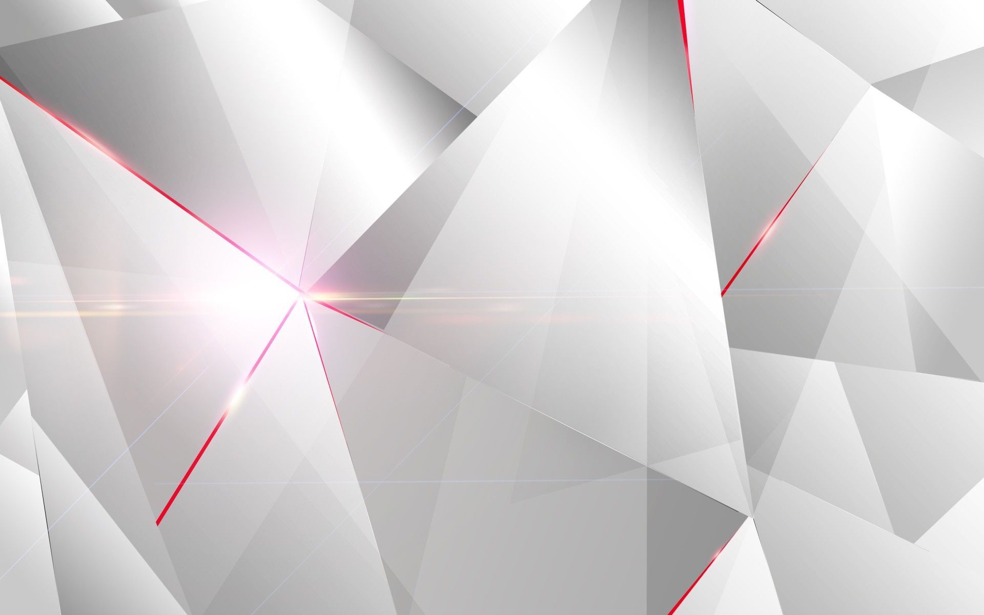 Black And White Geometric Wallpaper And Red Shards