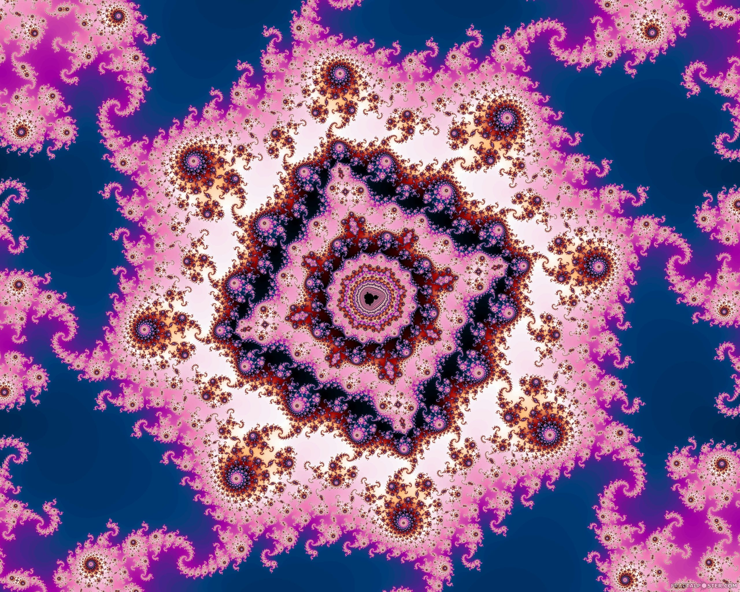 Sacred geometry. fractal image by Tanta. HD Wallpaper, posters