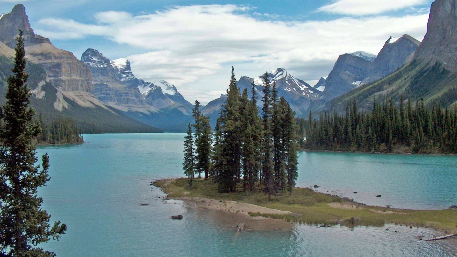 Free download park alberta spirit island maligne lake jasper