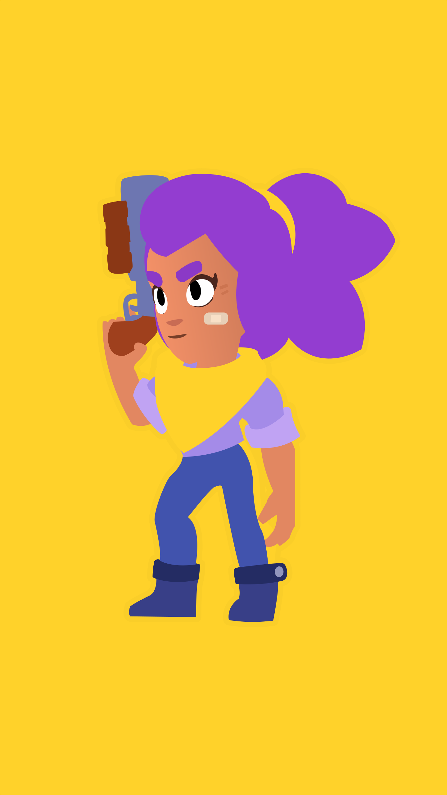 Shelly Brawl Stars Wallpapers Wallpaper Cave - imagens shelly brawl stars png atual