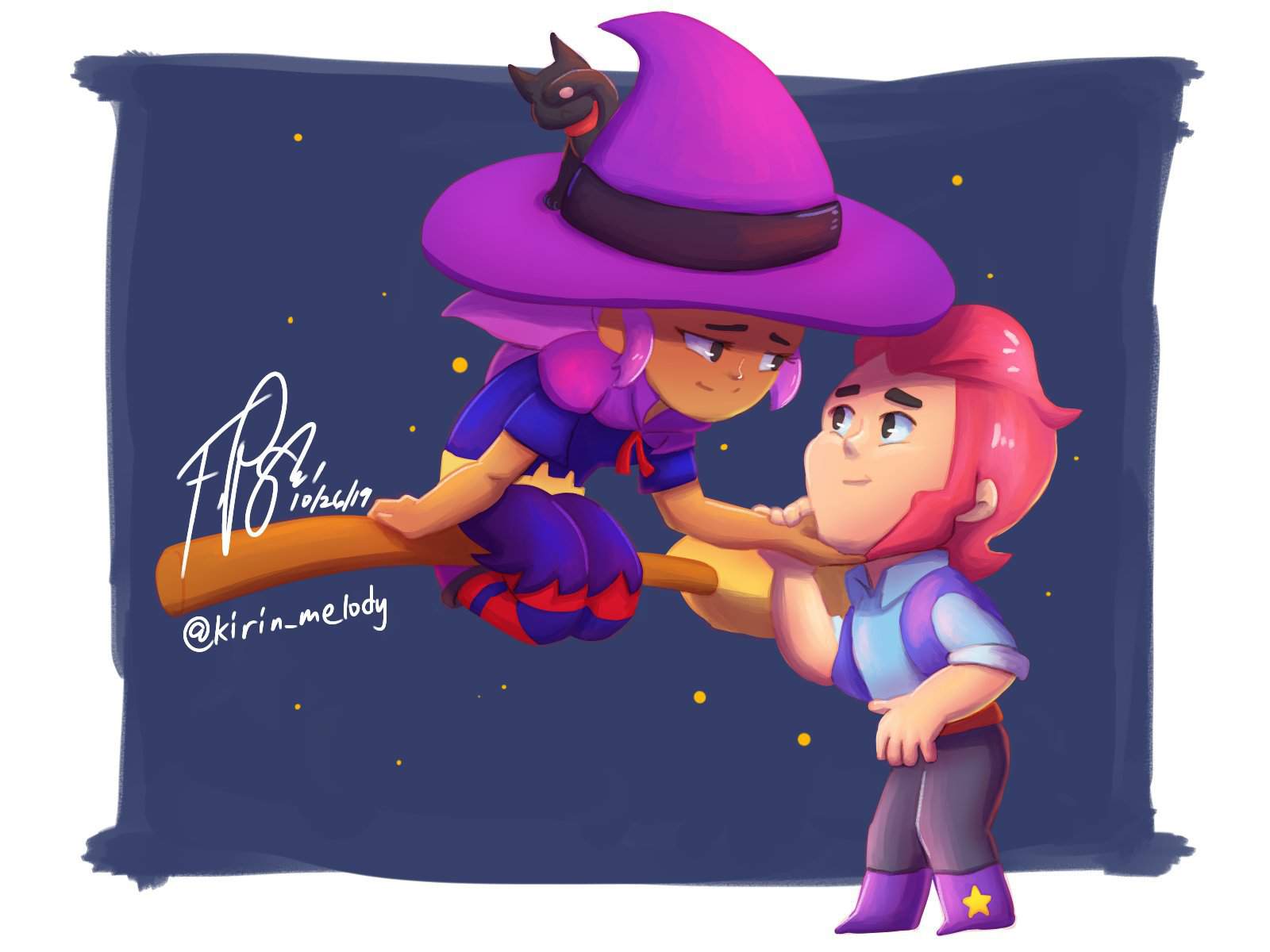 Witch Shelly and Colt. Brawl Stars Amino