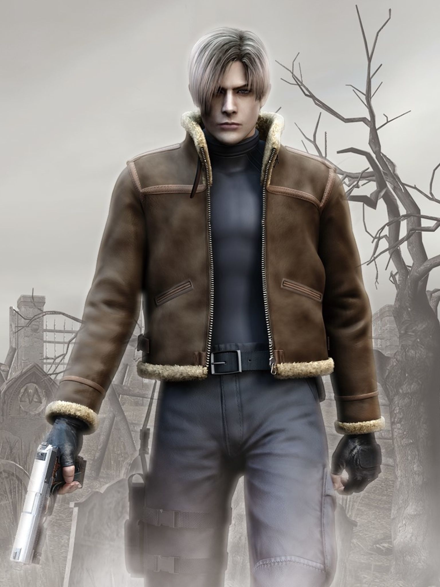Resident Evil 4 Leon S. Kennedy 1536x2048 Resolution