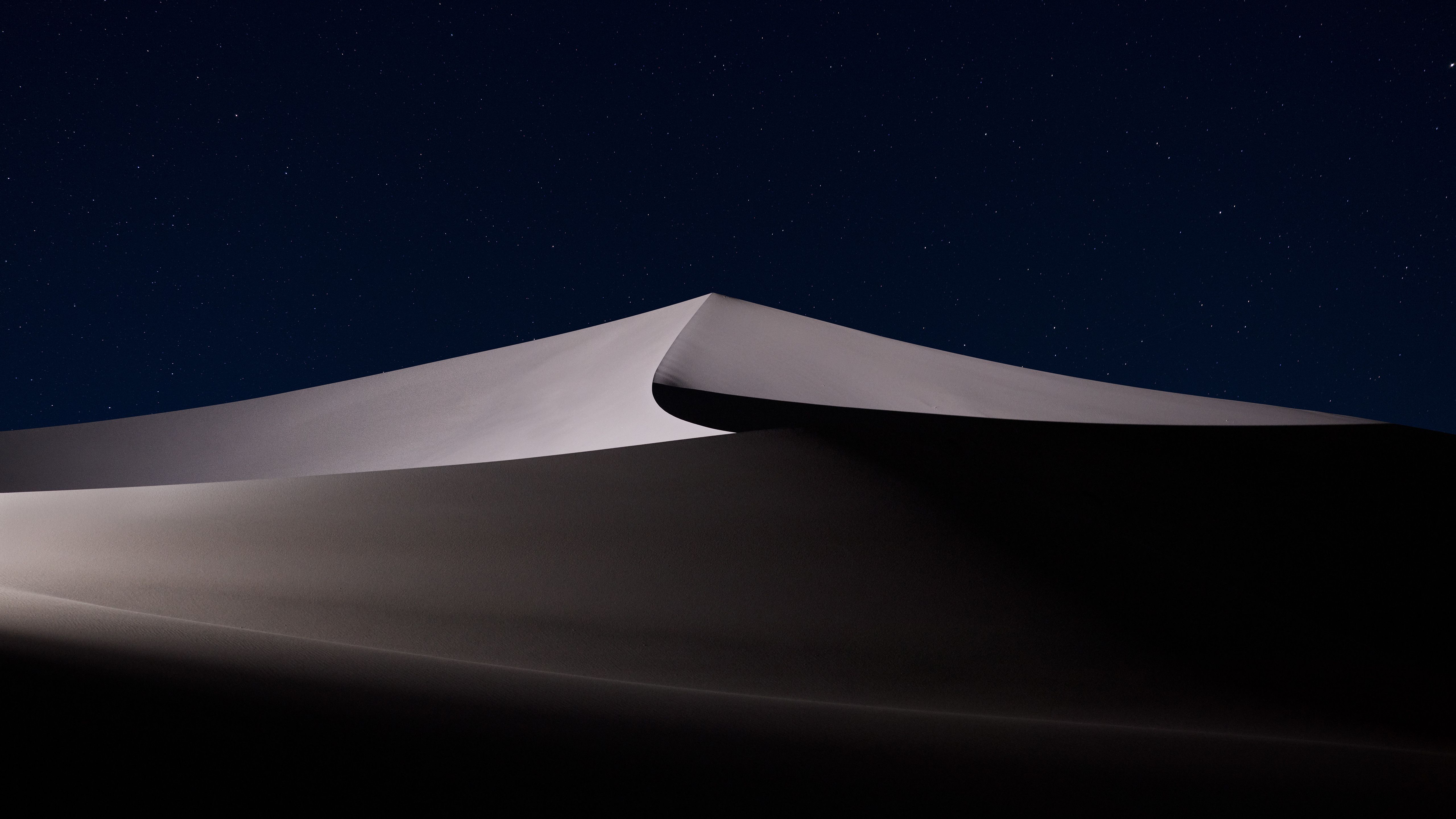 Desert Night MacOS Mojave 5k 5k HD 4k Wallpaper, Image, Background, Photo and Picture