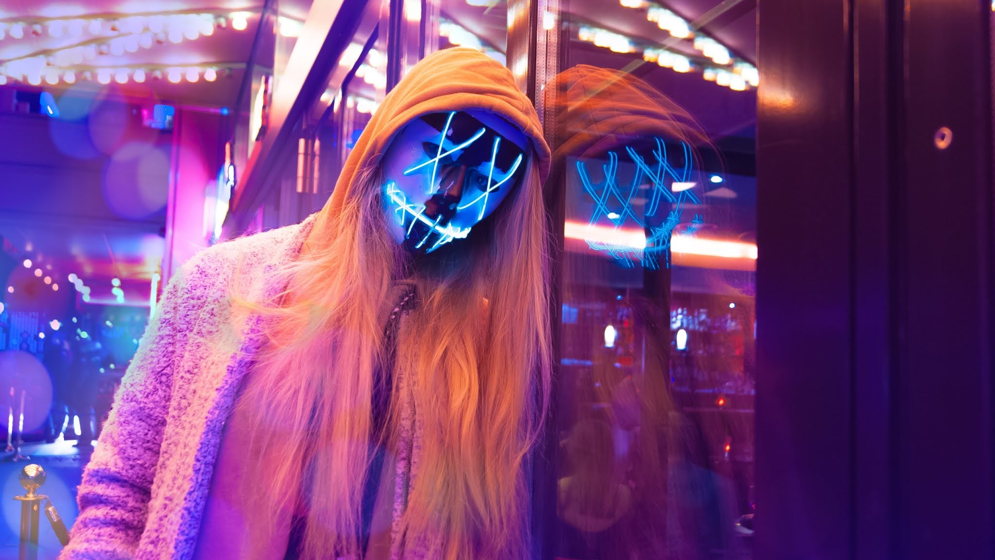 Neon Mask Girl