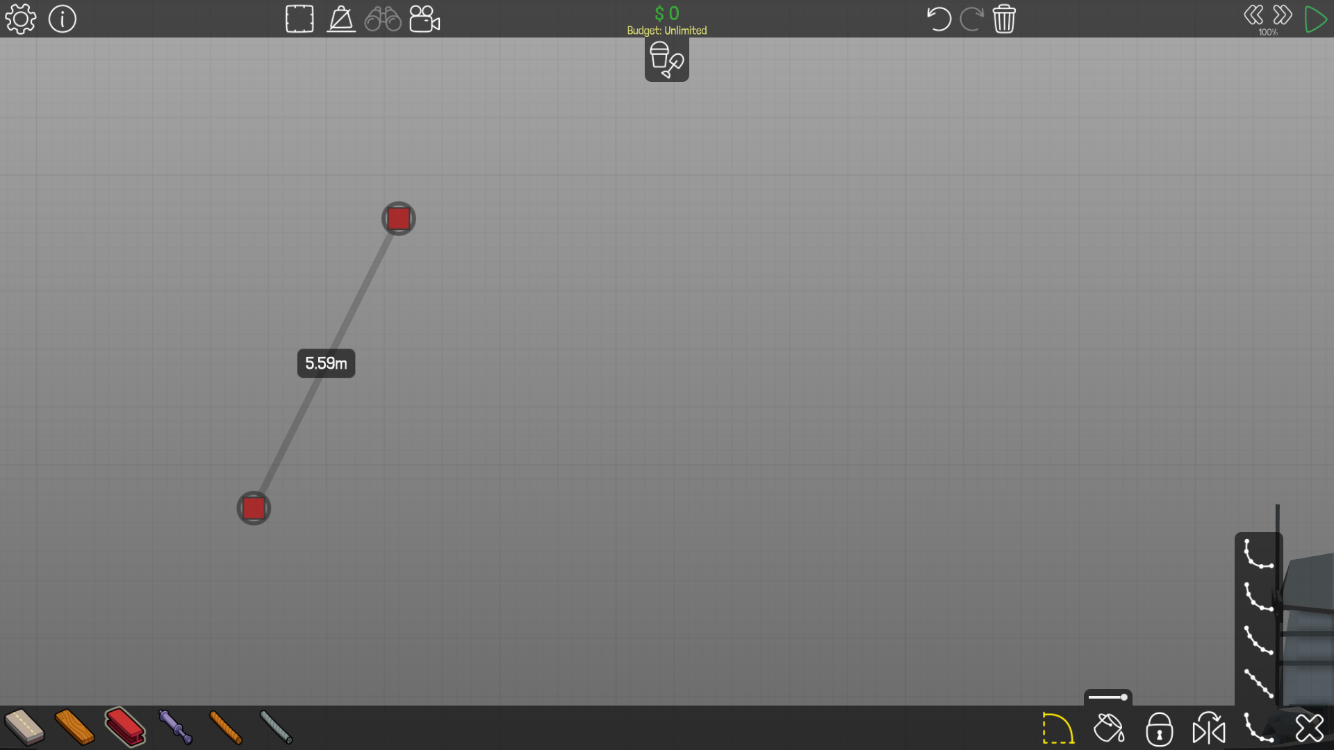 How to find a pivot point for a lever arm to line up perfectly