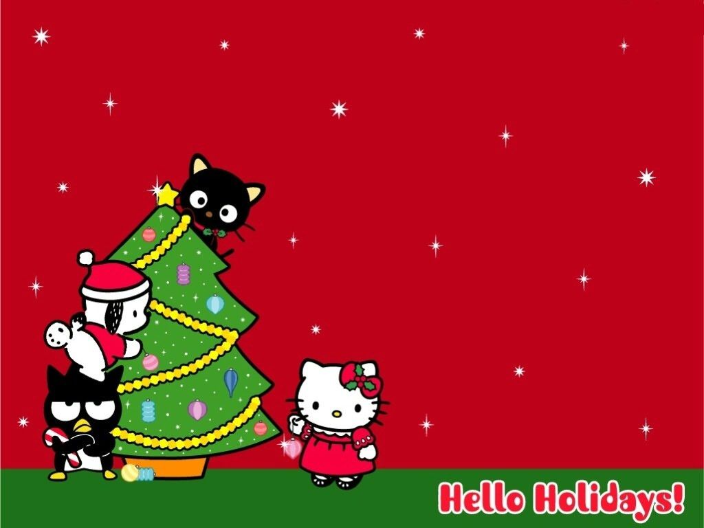 Hello Kitty Merry Christmas Wallpaper Articles