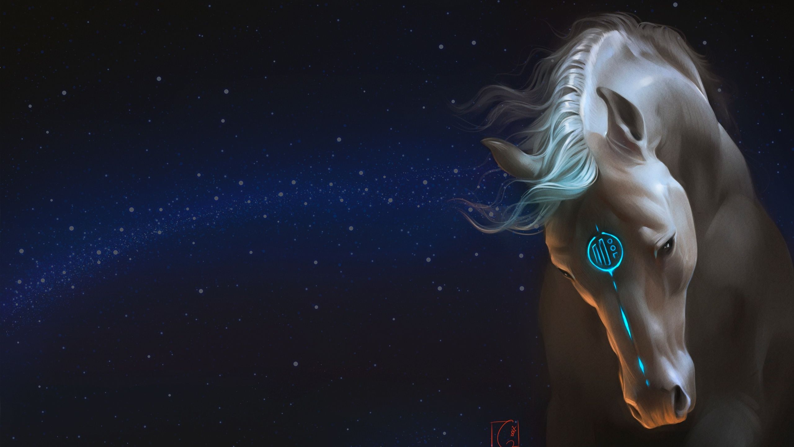 Horse Fantasy 1440P Resolution HD 4k Wallpaper, Image