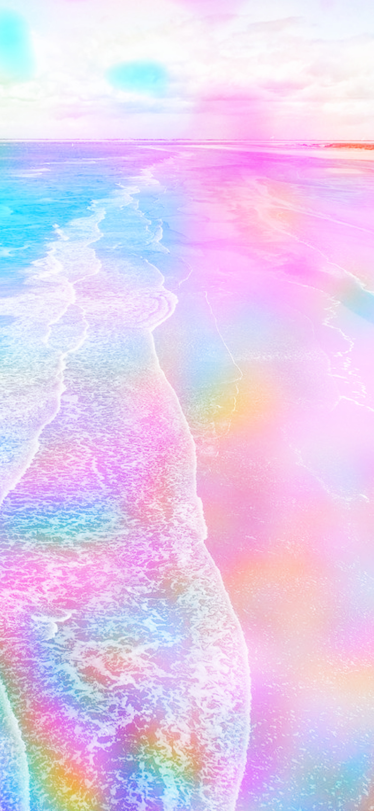 Beach Rainbow Wallpaper. วอลเปเปอร์, การถ่ายภาพธรรมชาติ, วอลเปเปอร์ดิสนีย์