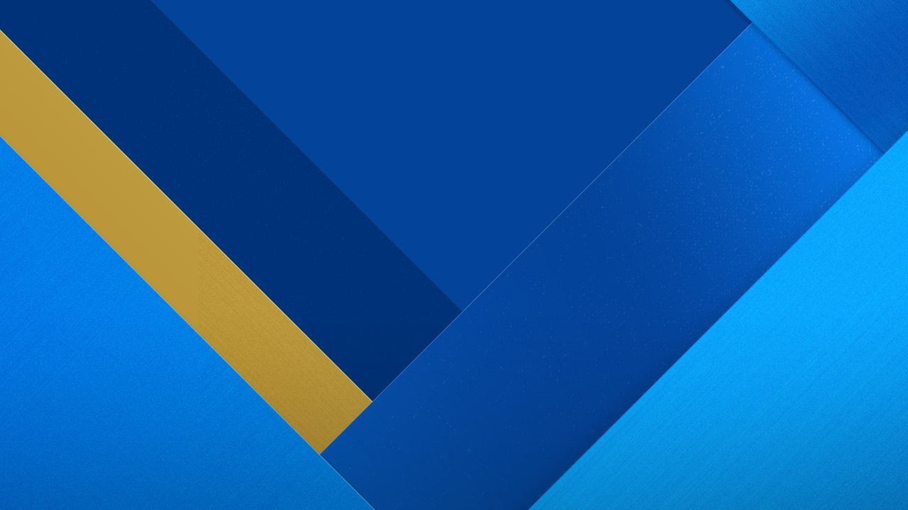 Wallpaper Geometric, Material design, Stock, Blue, HD, Abstract