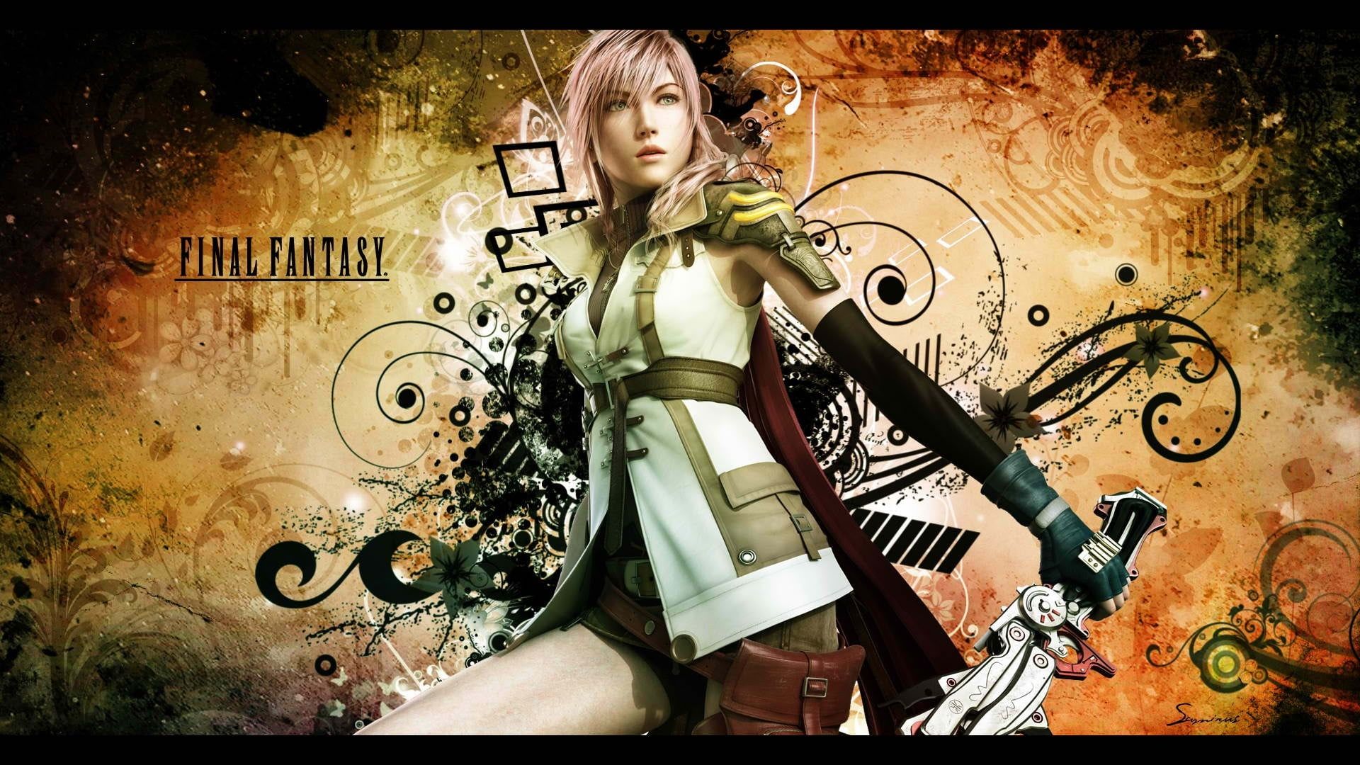 Final Fantasy XIII Claire Lightning Farron HD wallpaper