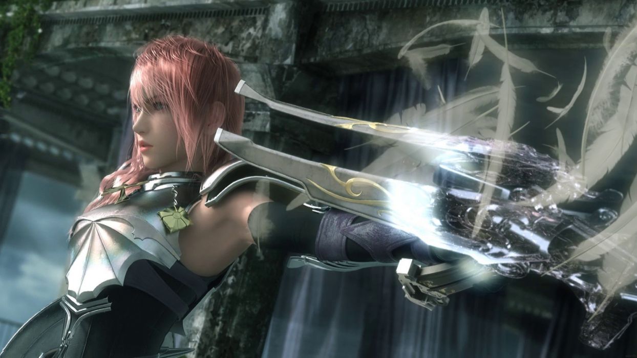 Final Fantasy Digital Art Claire Farron Final Fantasy XIII 2