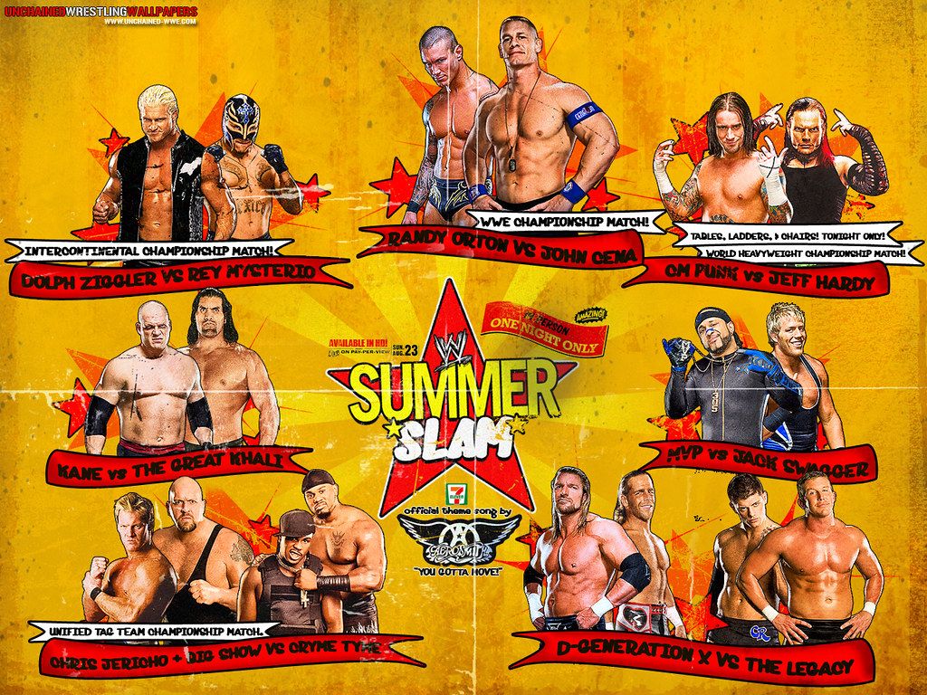 WWE Summerslam 2009 Wallpaper