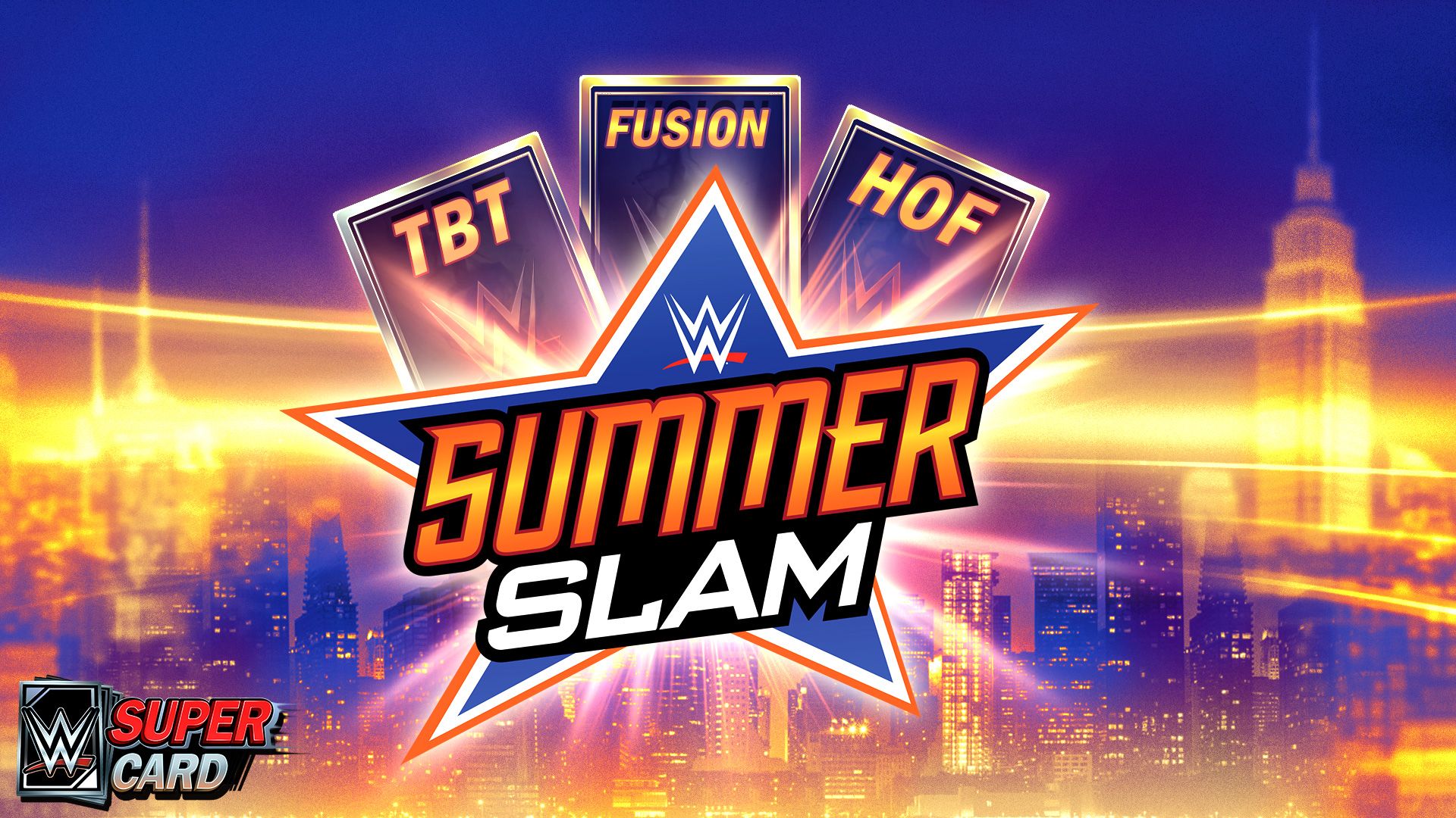 WWE SuperCard: New SummerSlam '18 Throwback, Fusion and Hall