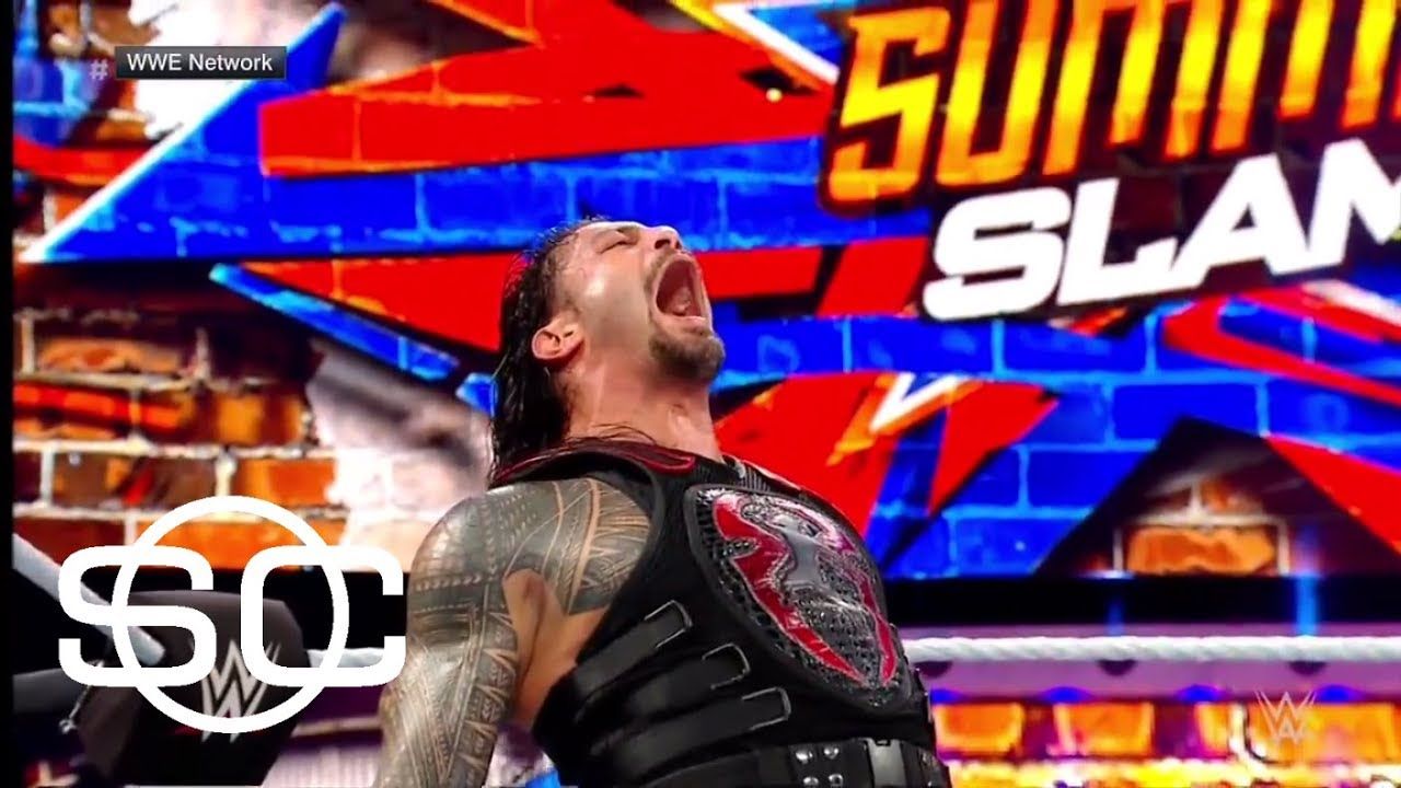 Roman Reigns recalls WWE SummerSlam 2017. SportsCenter. ESPN