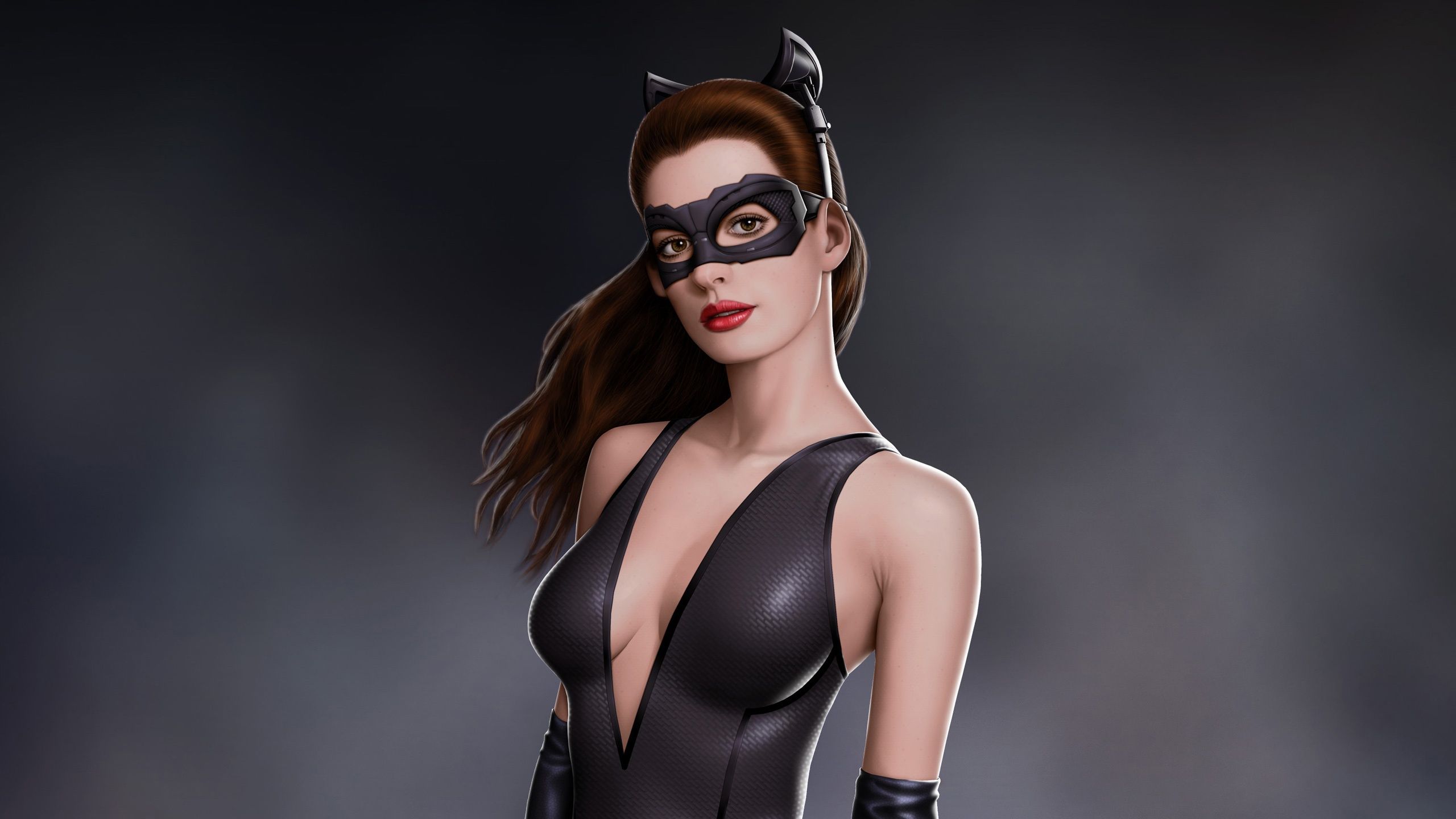 Anne Hathaway In Batman Movie As Catwoman 750x1334 IPhone 8 7 6 6S