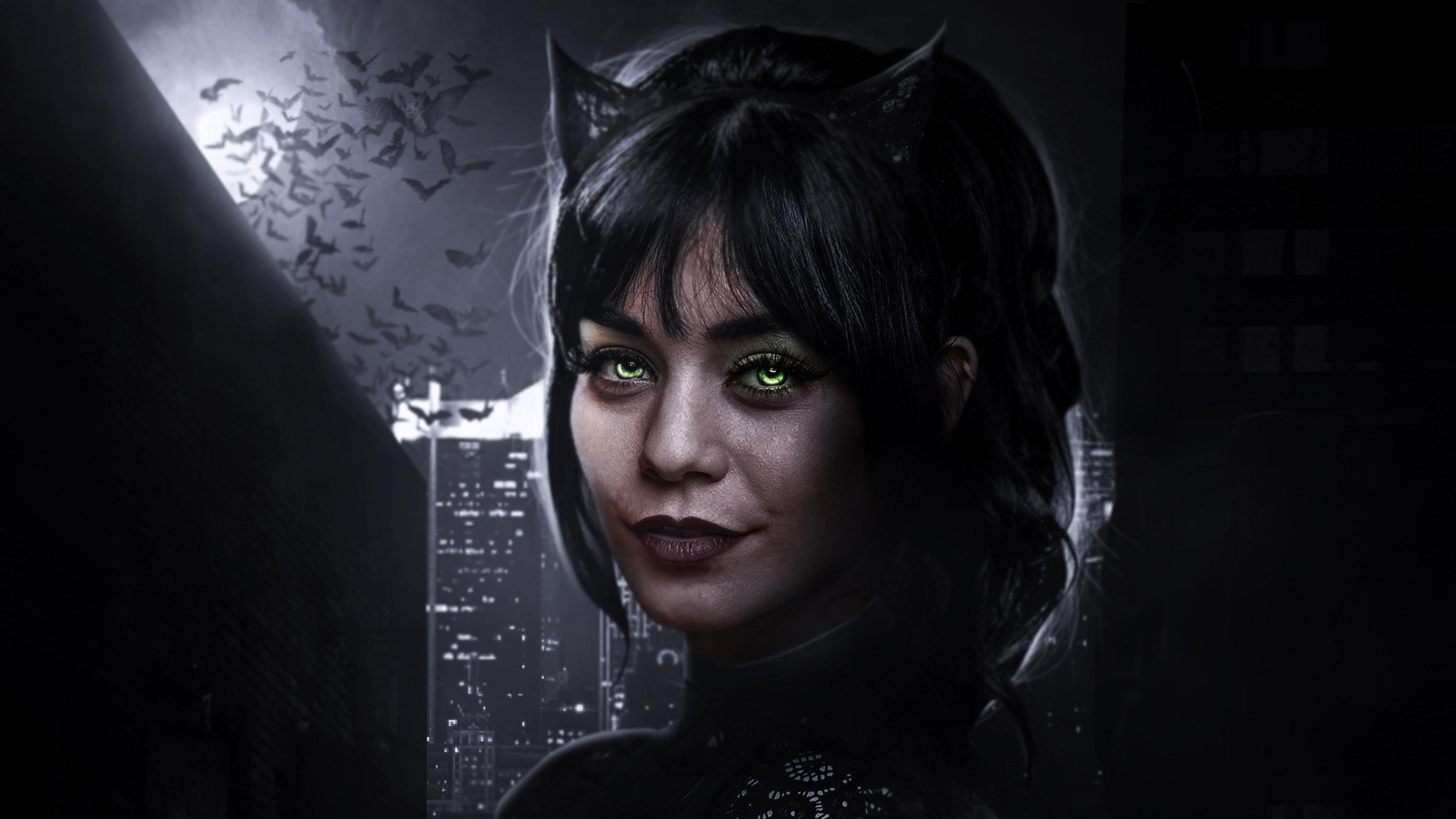 Vanessa Hudgens As Catwoman In Batman Movie, HD Superheroes, 4k