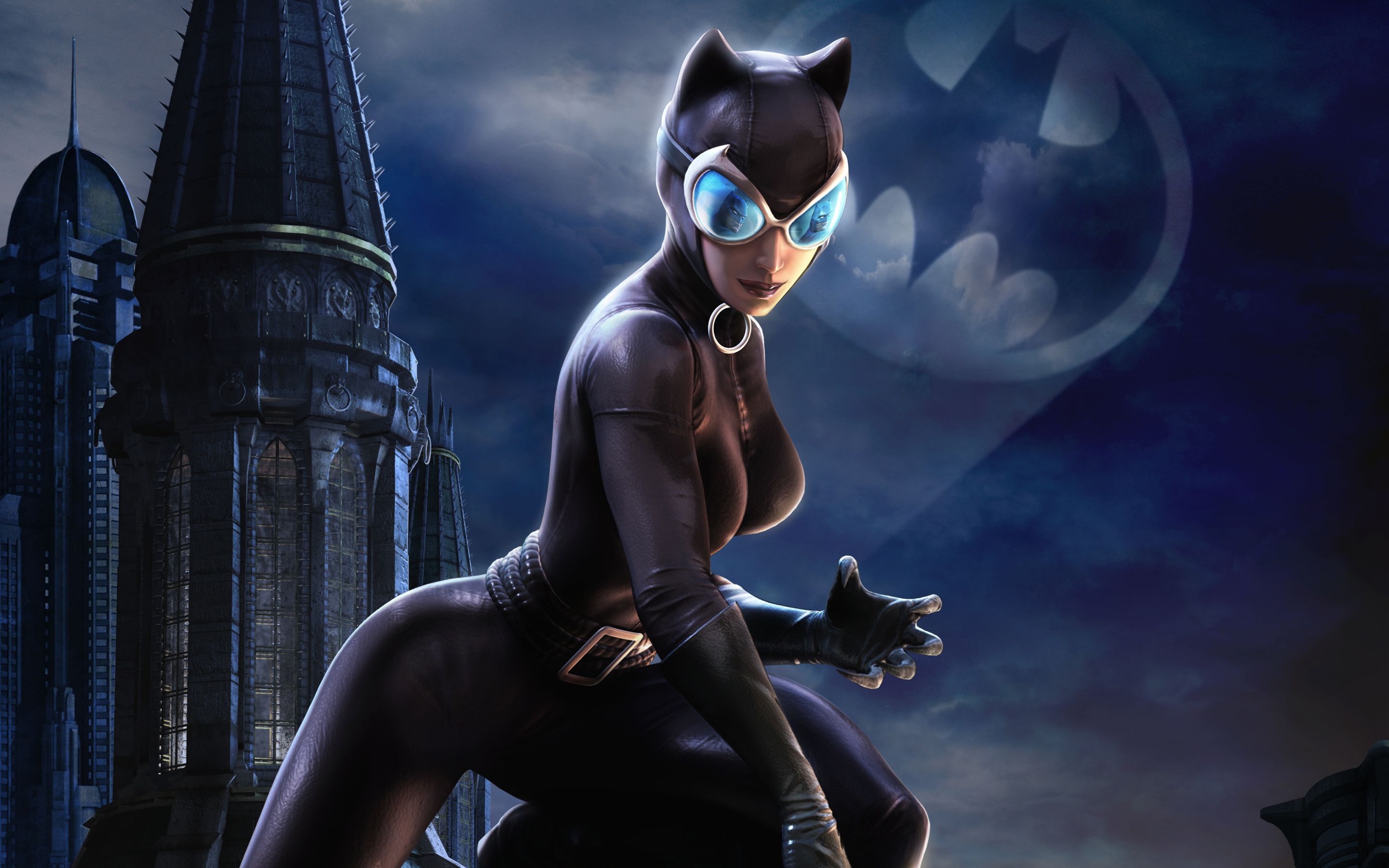 Catwoman 4K wallpaper for your desktop or mobile screen free