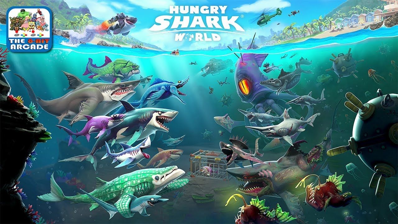 hungry shark world hack ipa download