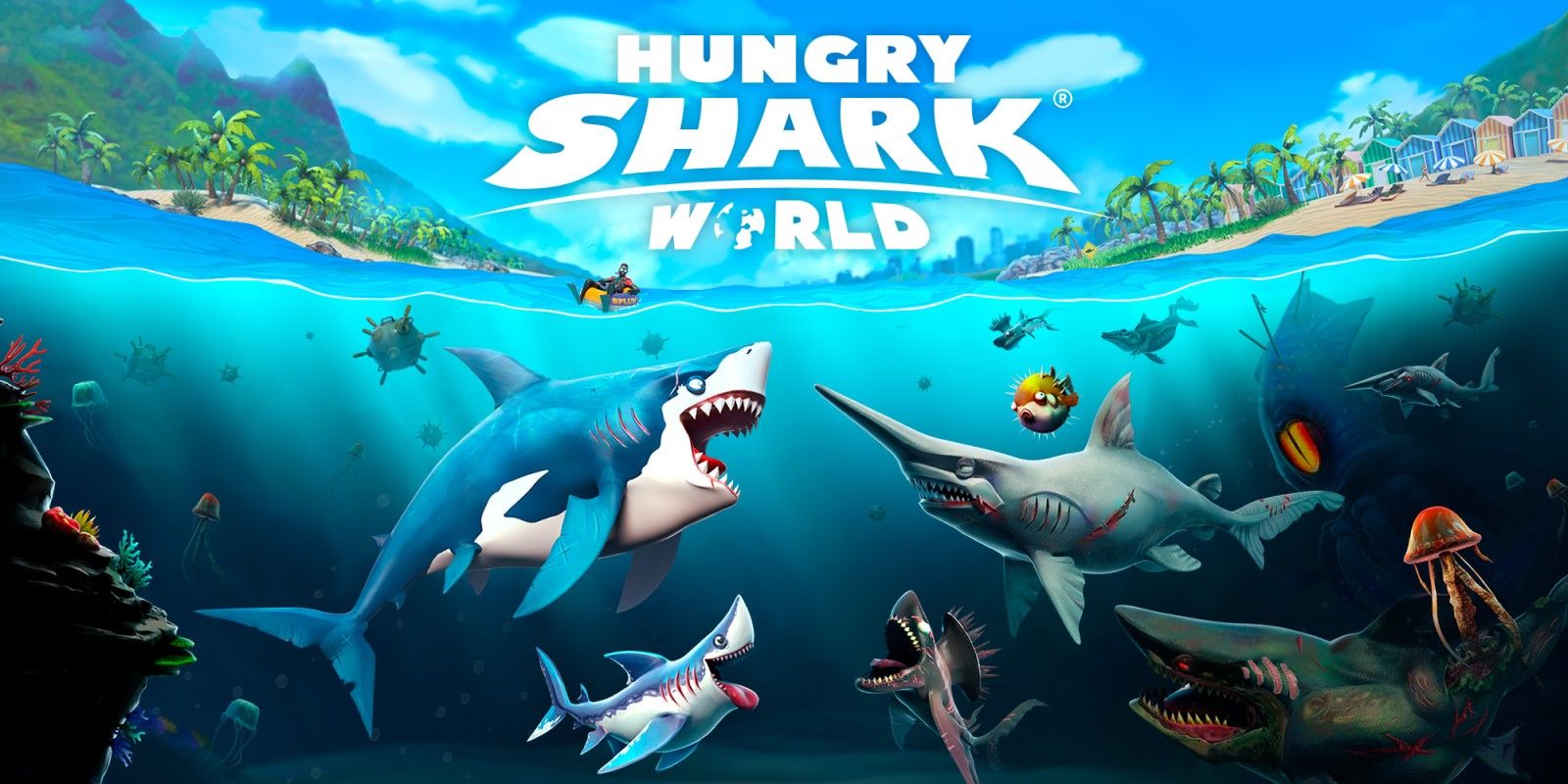 Hungry shark картинки