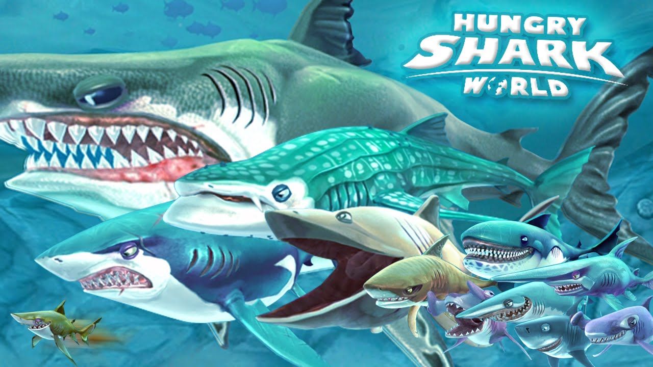 ALL SHARKS + TIPS & STRATEGIES Shark World. GamePlay