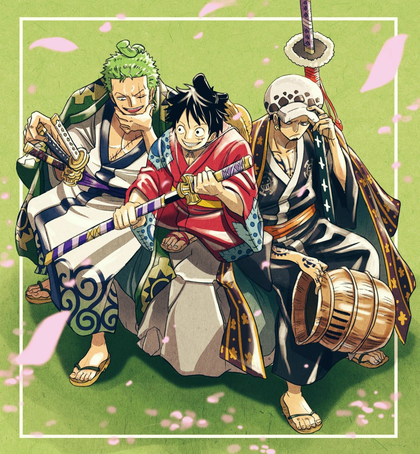 Steam WorkshopLuffy and Zoro wano wallpaper Wano music