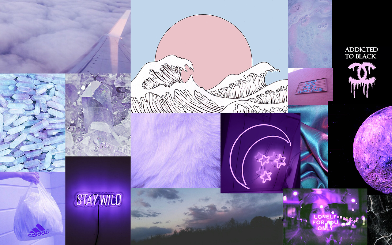 Aesthetic Collage Laptop Wallpaper Free Aesthetic Collage