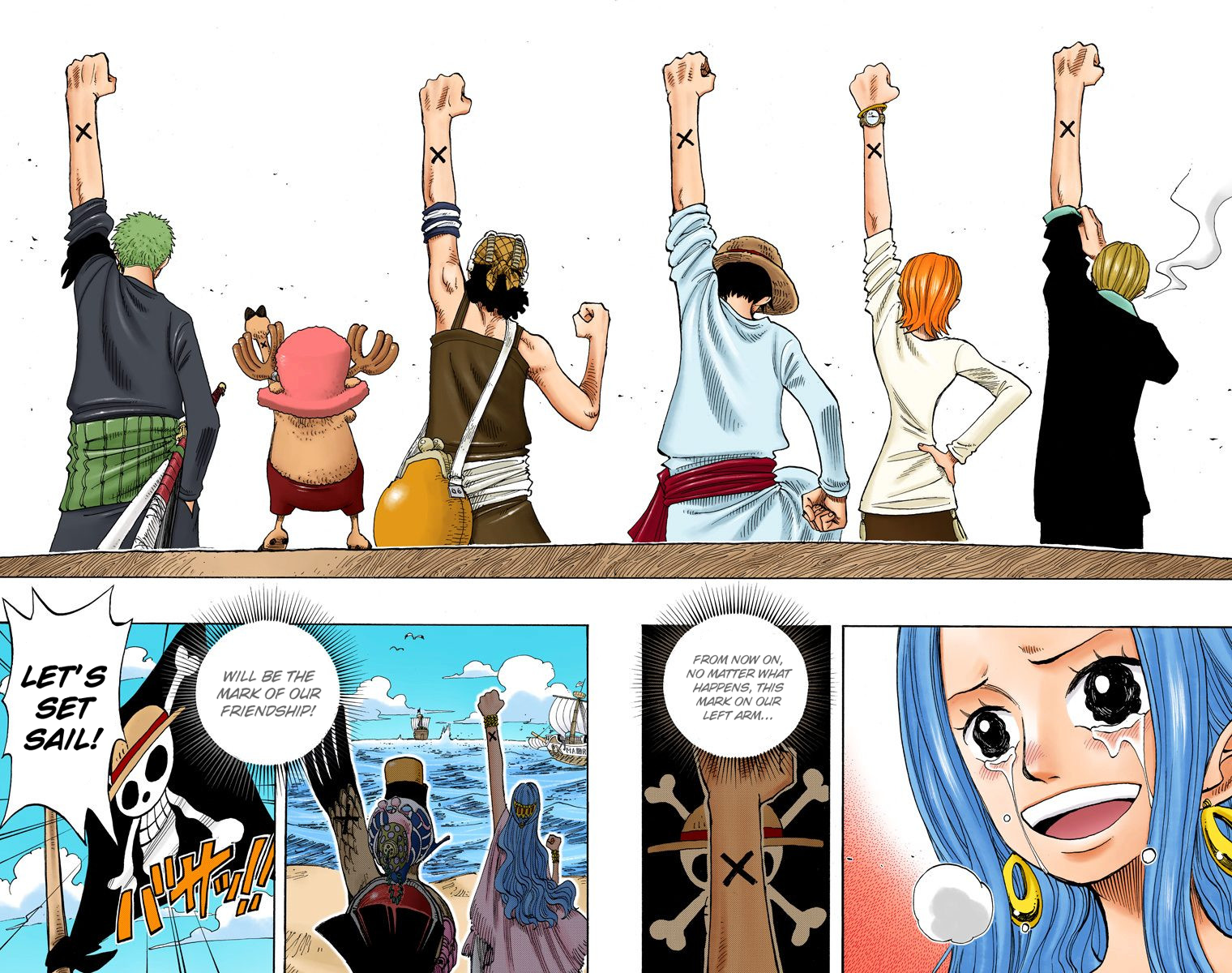 Manga One Piece.023 Ch.216: Vivi's Adventure Touching