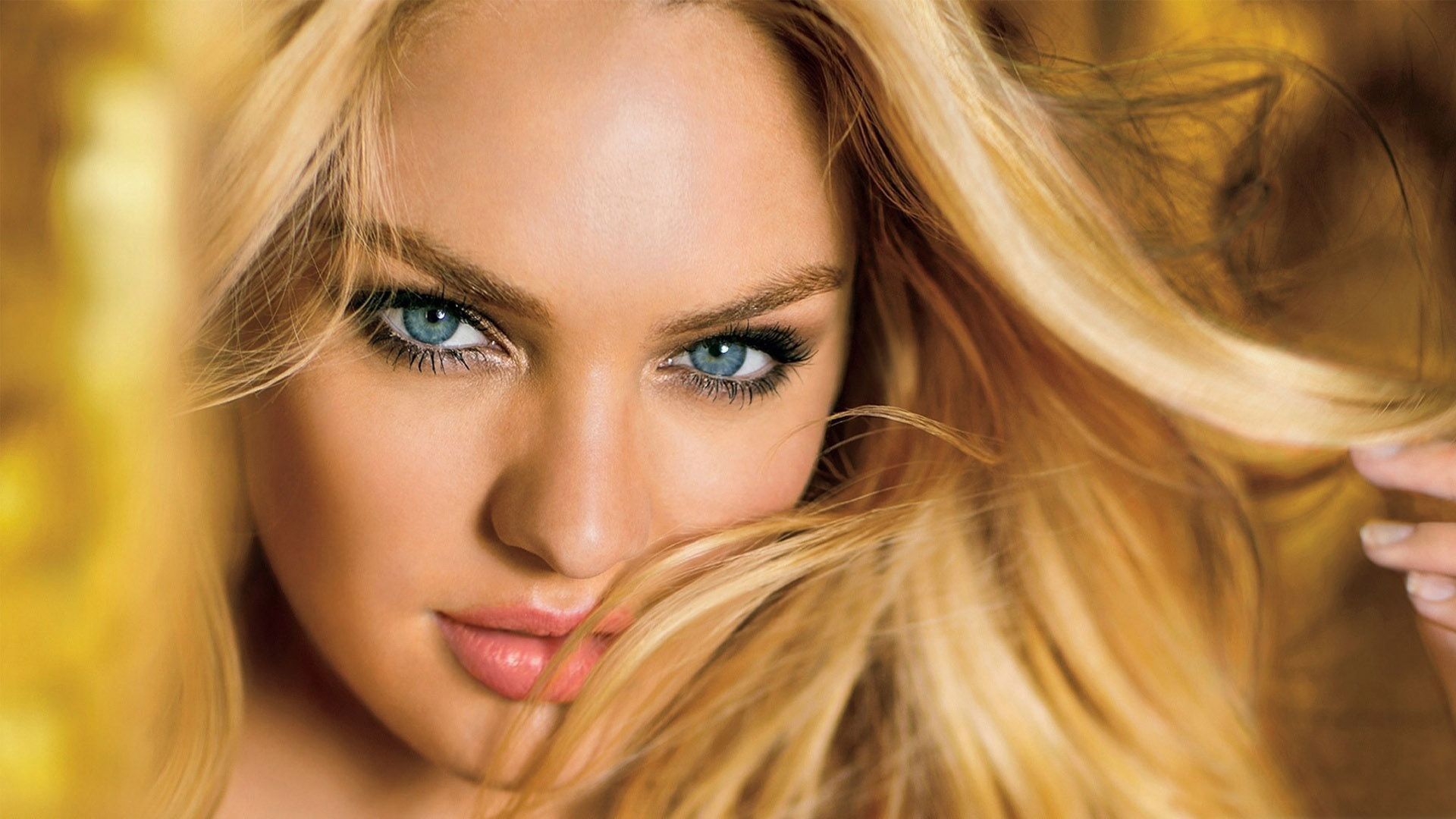 Women Candice Swanepoel Models South Africa Blue Eyes Girl Model