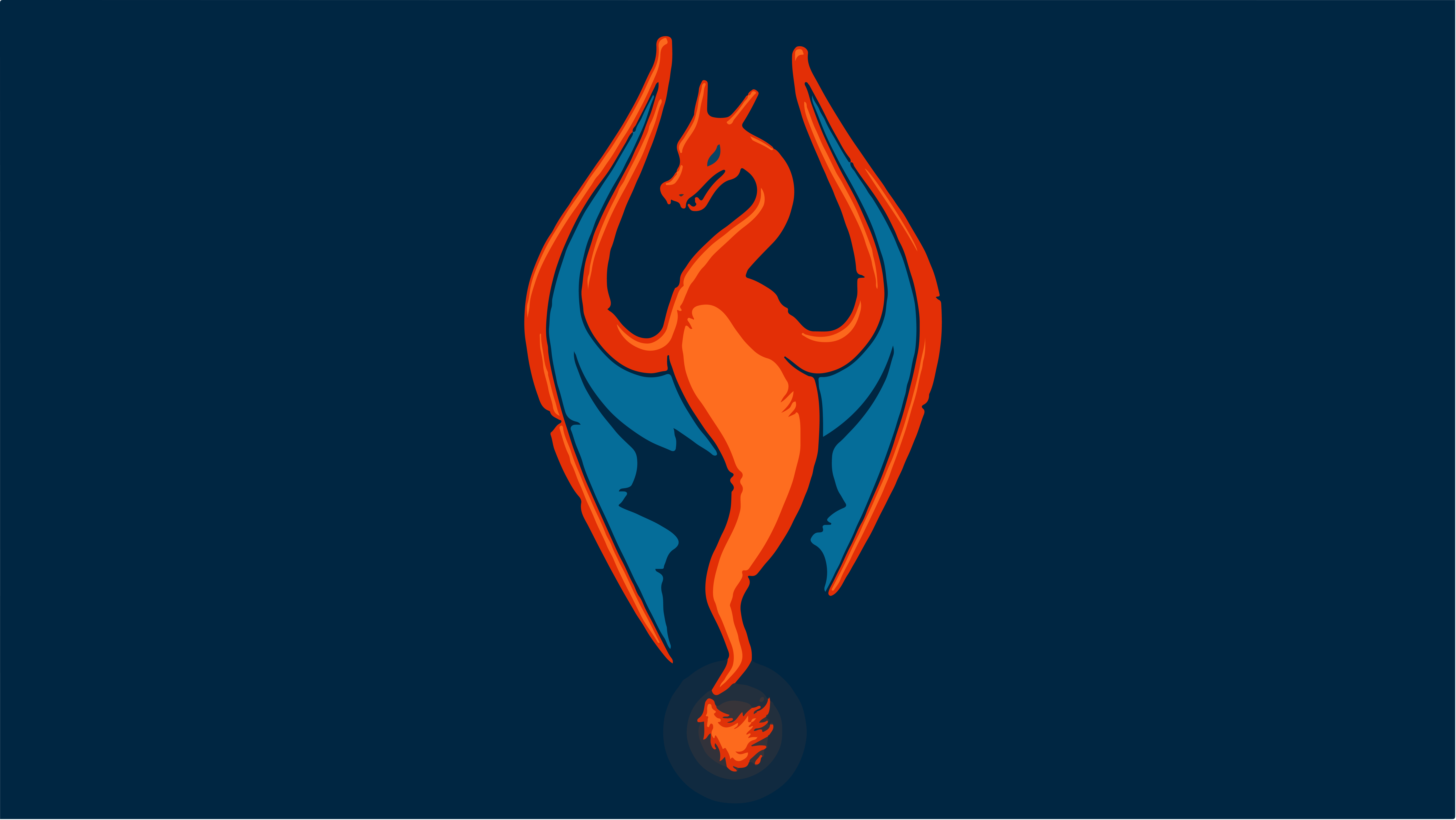 Charizard Background Png Skyrim Wallpaper & Background Download