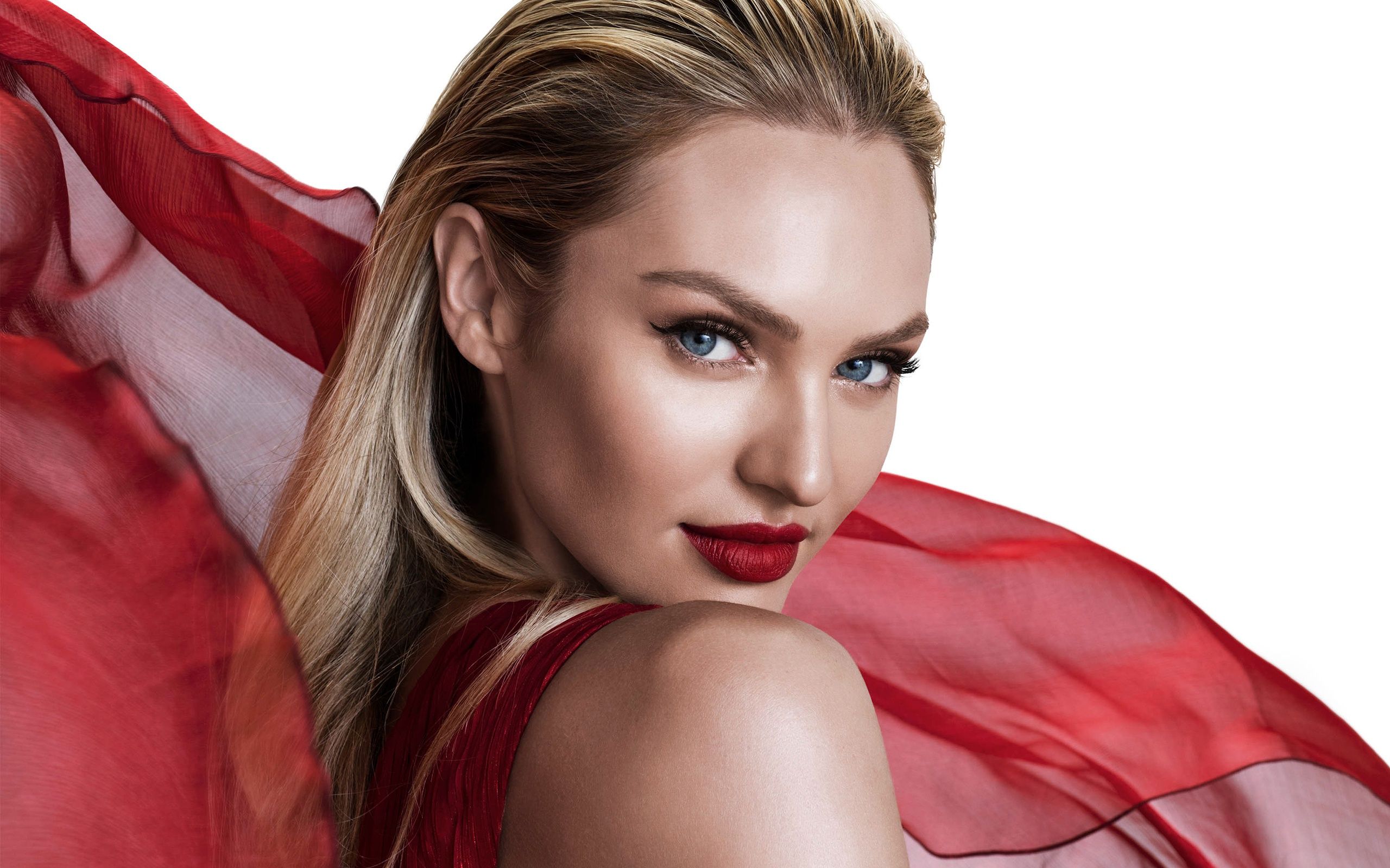 Women Candice Swanepoel Models South Africa Model Face Lipstick