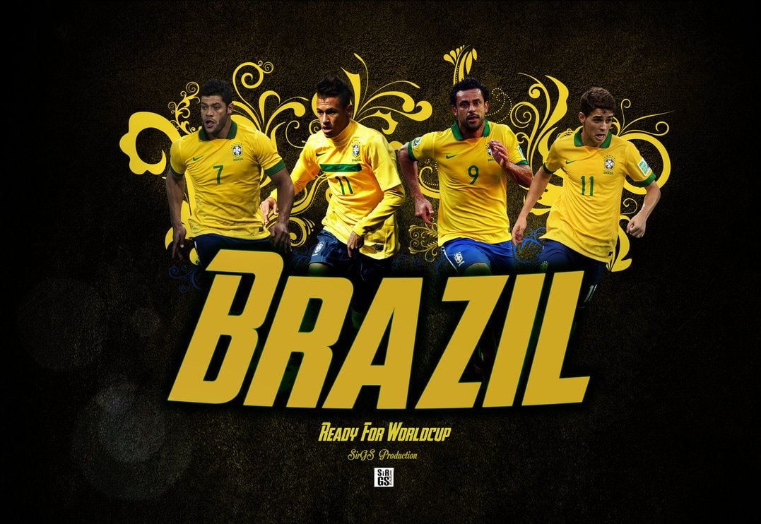Free download Brazil Football Wallpaper [1077x742]