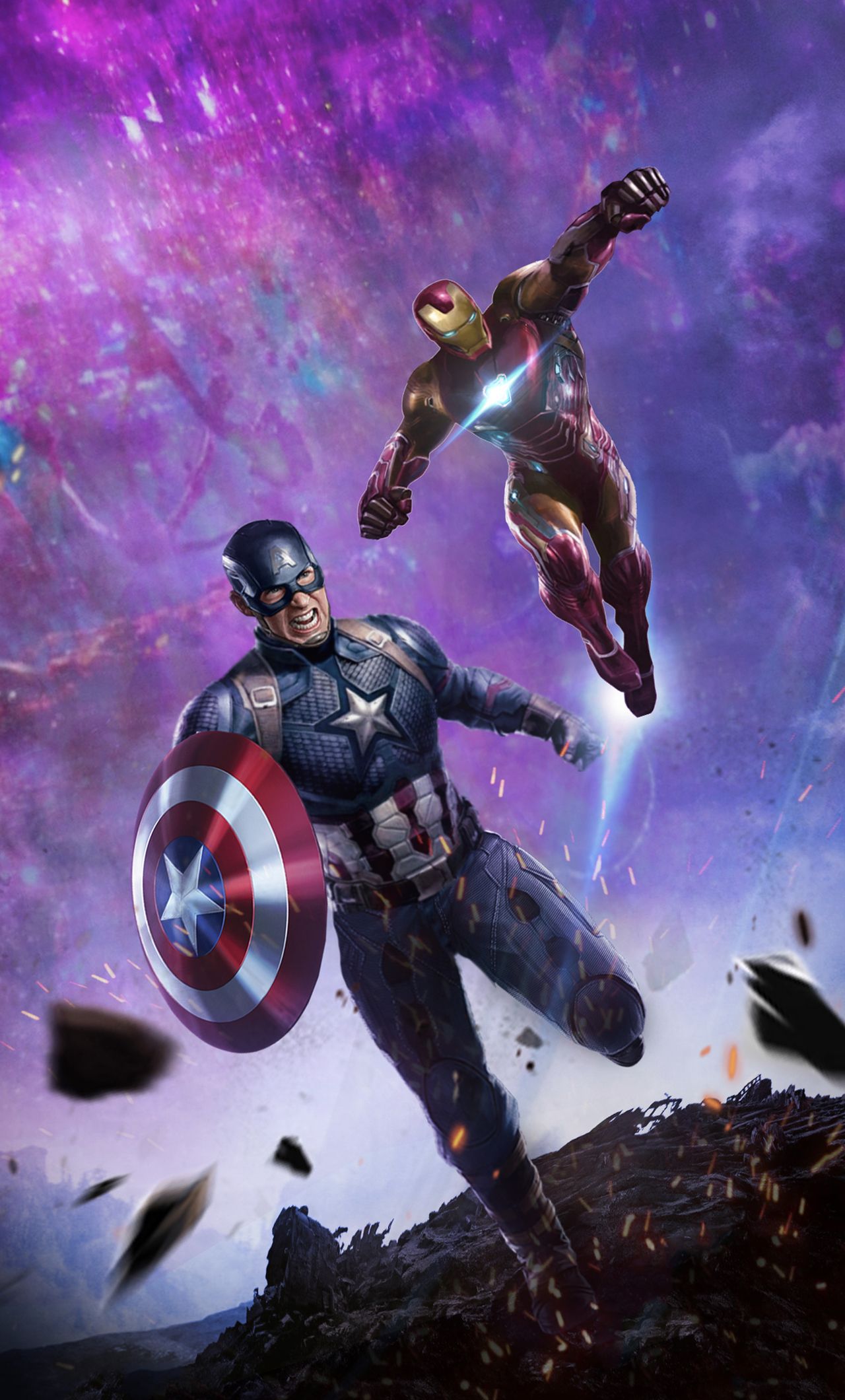 iPhone Wallpaper Captain America