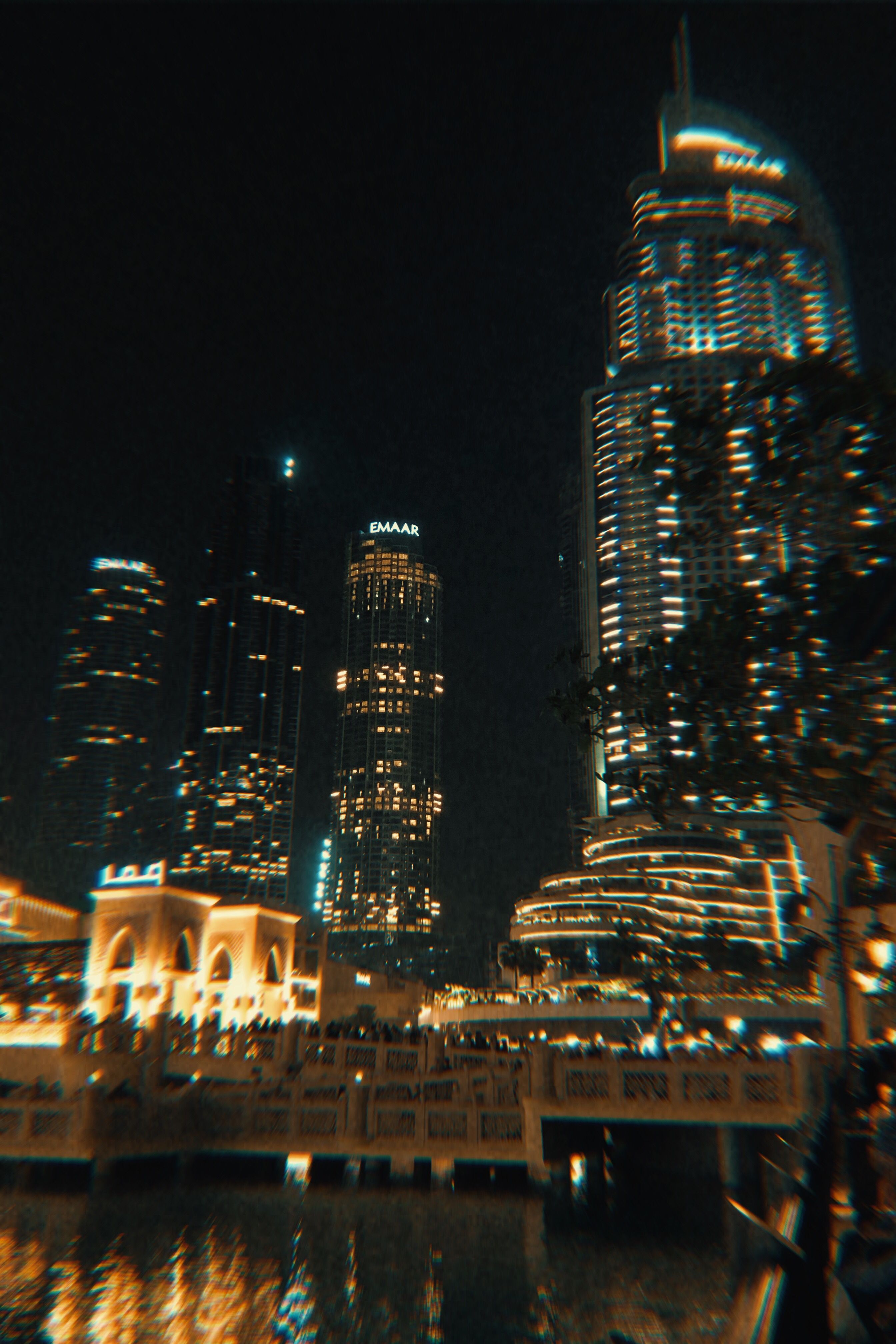 dubai #city #Night #aesthetic #tumblr #lights. City