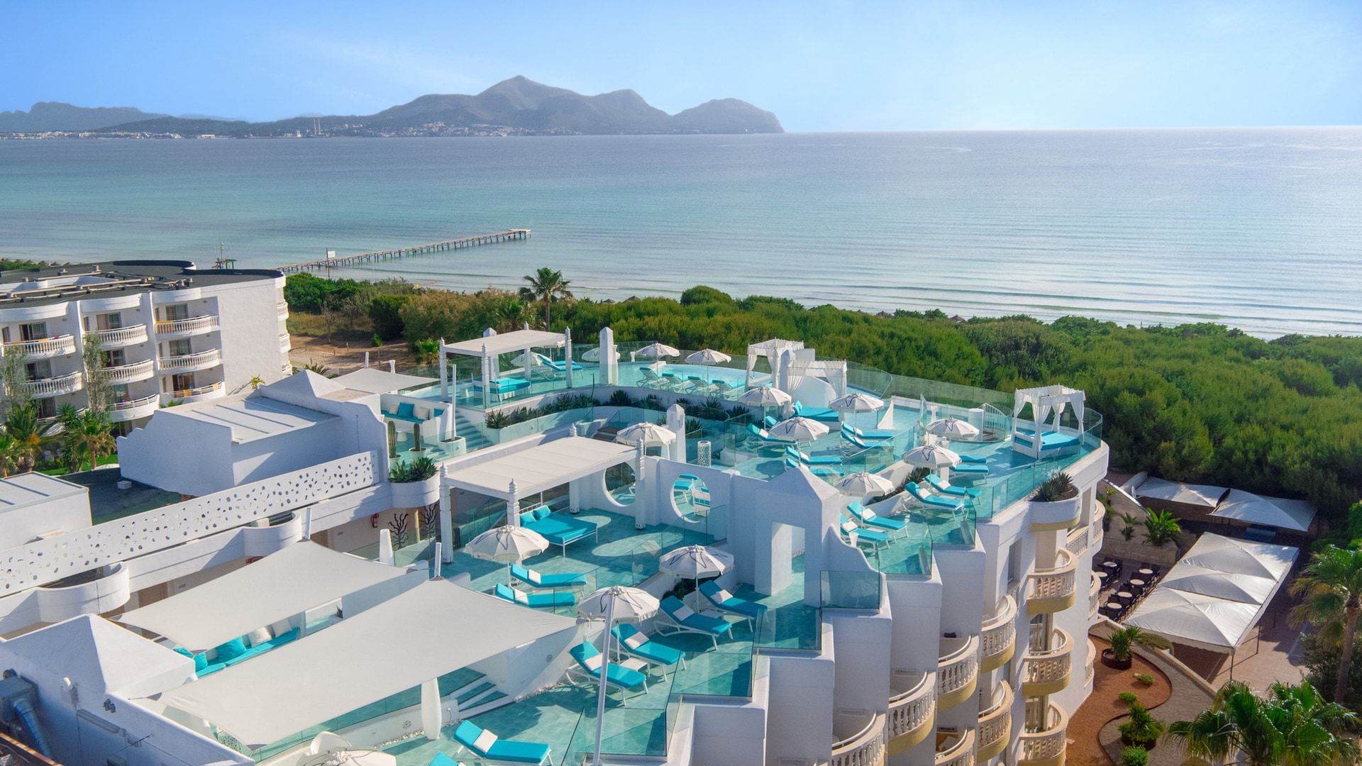 All Inclusive Hotel On The Beach In Majorca. Iberostar Albufera Playa