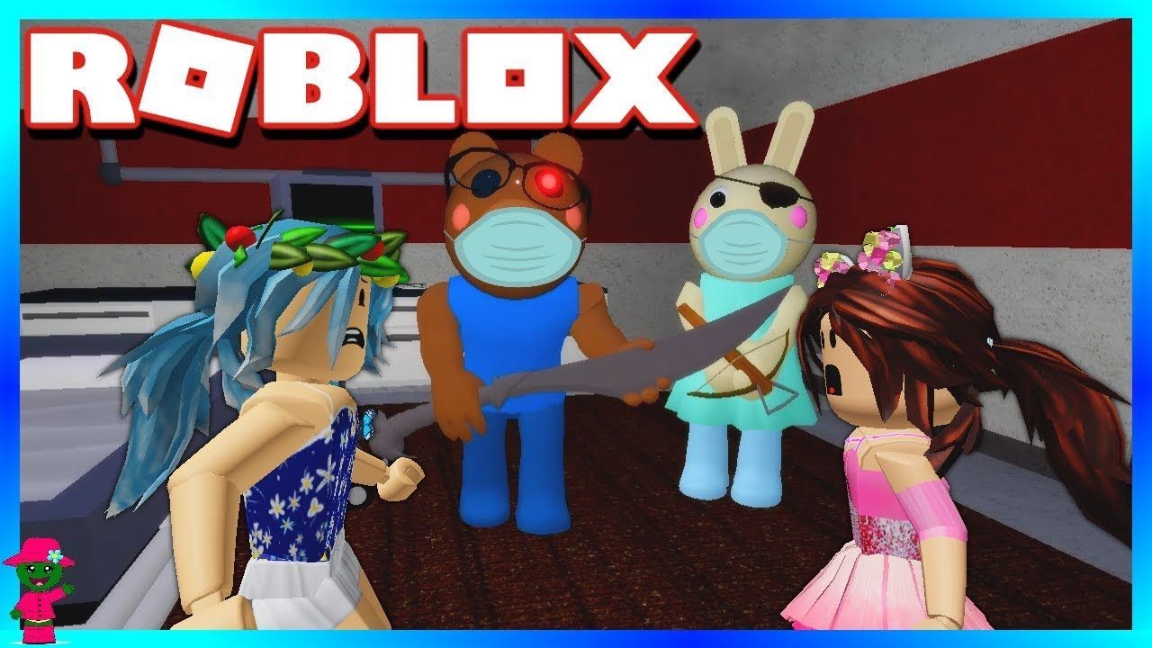 BUNNY BROUGHT US TO A HOSPITAL!!! (Roblox Piggy). Cute