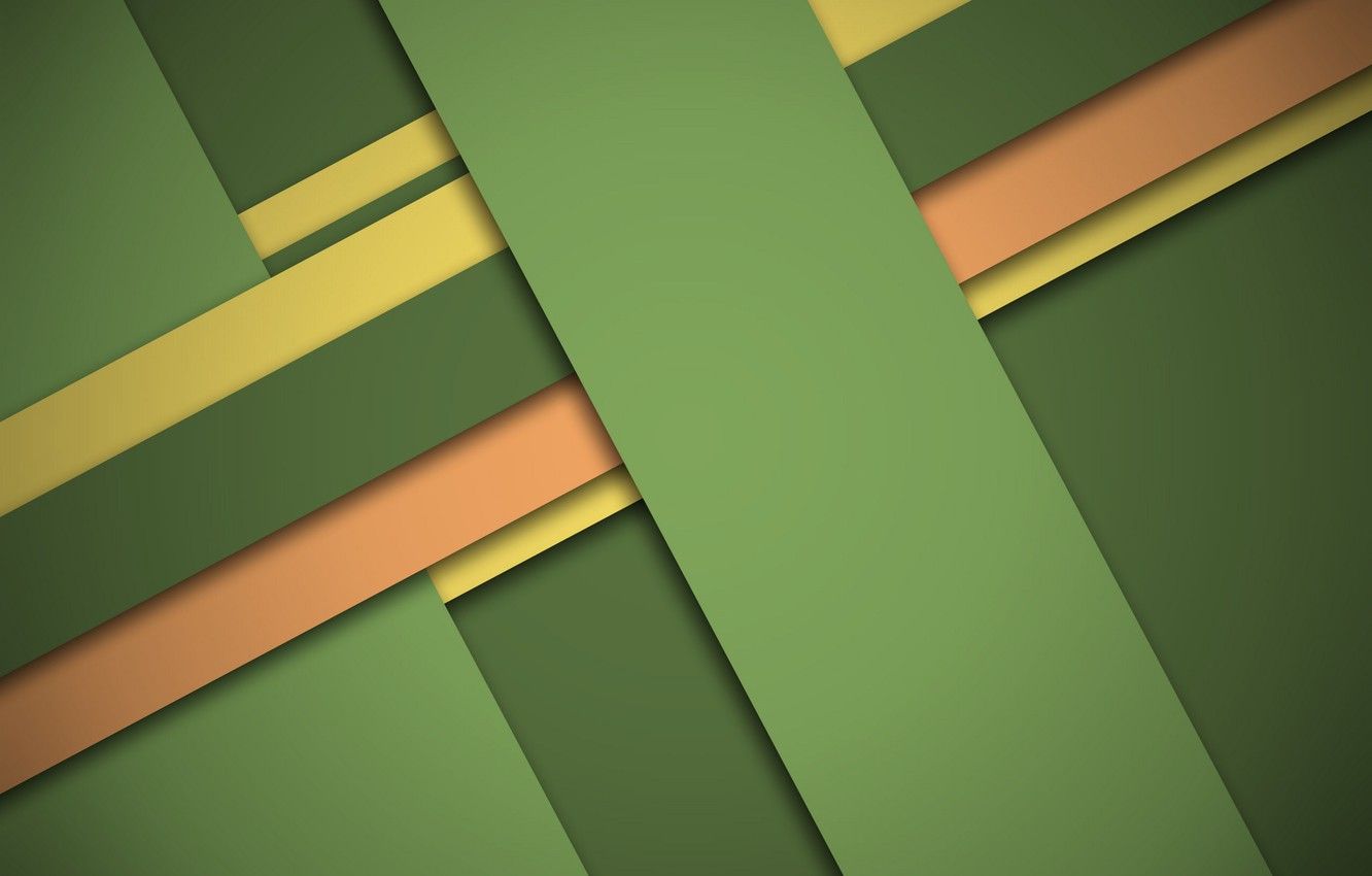 Wallpaper line, yellow, green, wallpaper, geometry, design, modern