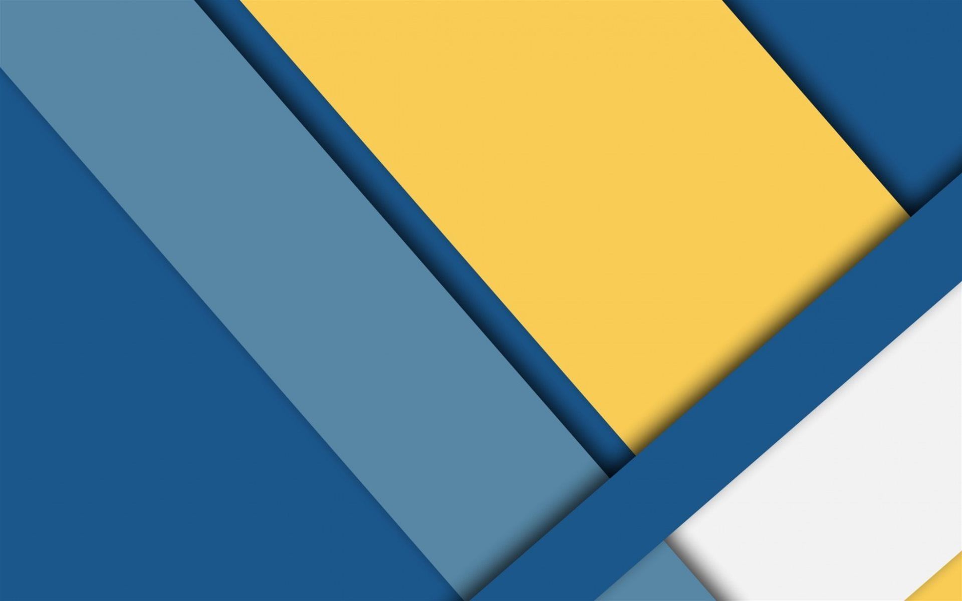 Blue Yellow Abstract, Geometric Pattern, Rectangles, D