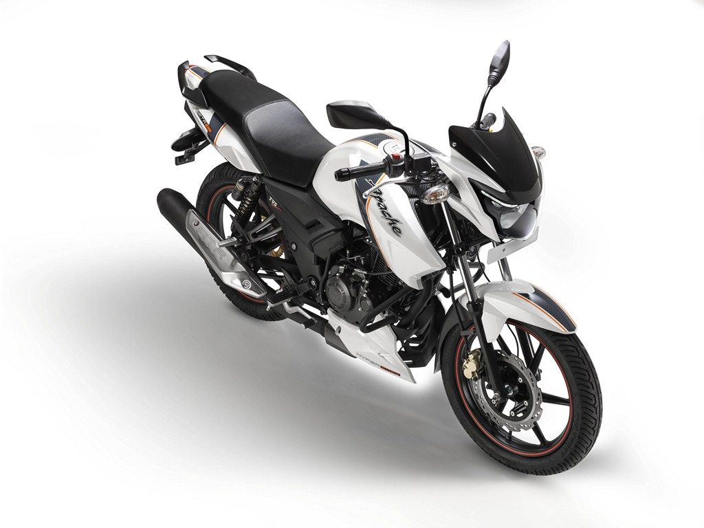 Tvs Apache Rtr Rtr 180 White New Model