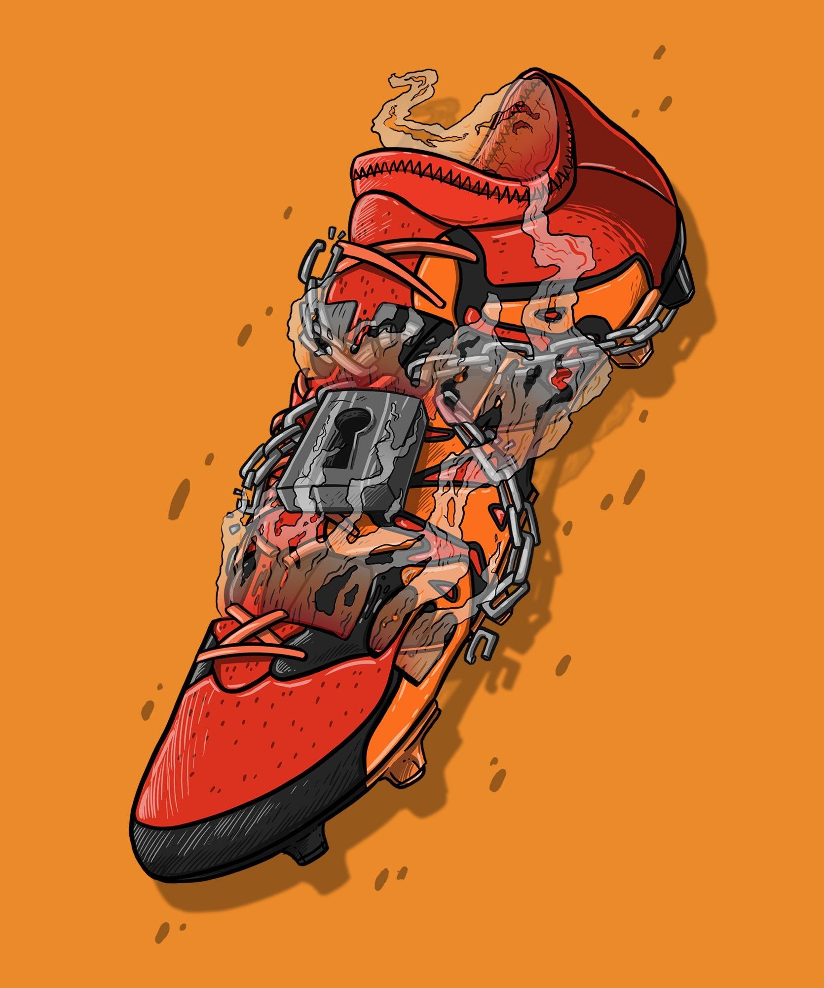 Sneaker Art Wallpaper