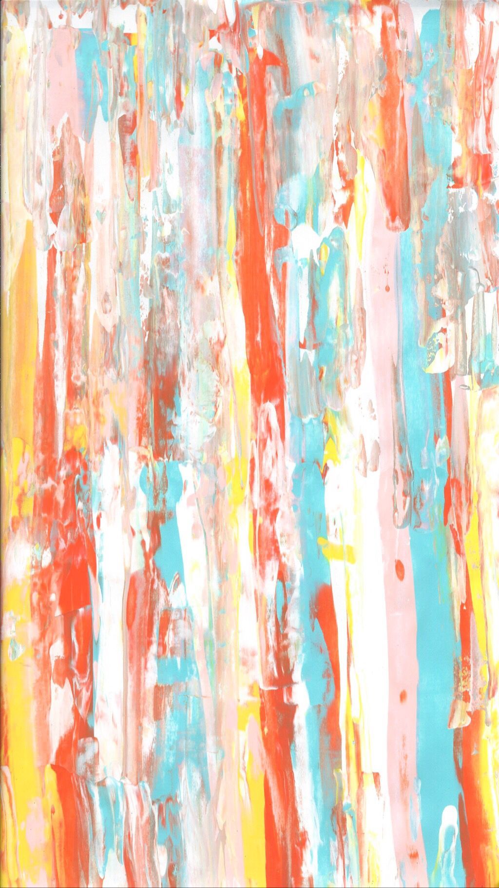 Orange White Geometric Wallpapers Wallpaper Cave