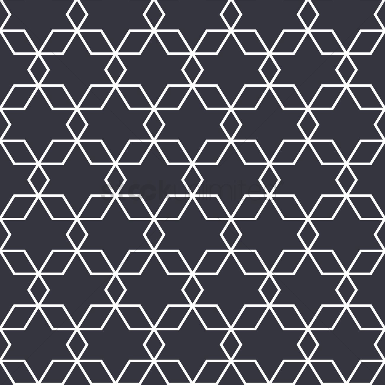 Islamic geometric pattern design Vector Image