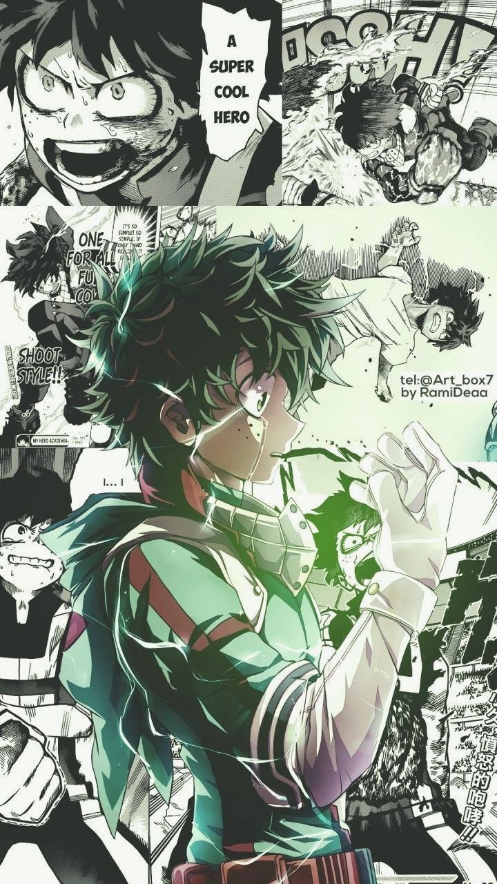 Amazing Anime Wallpaper Iphone Deku Background