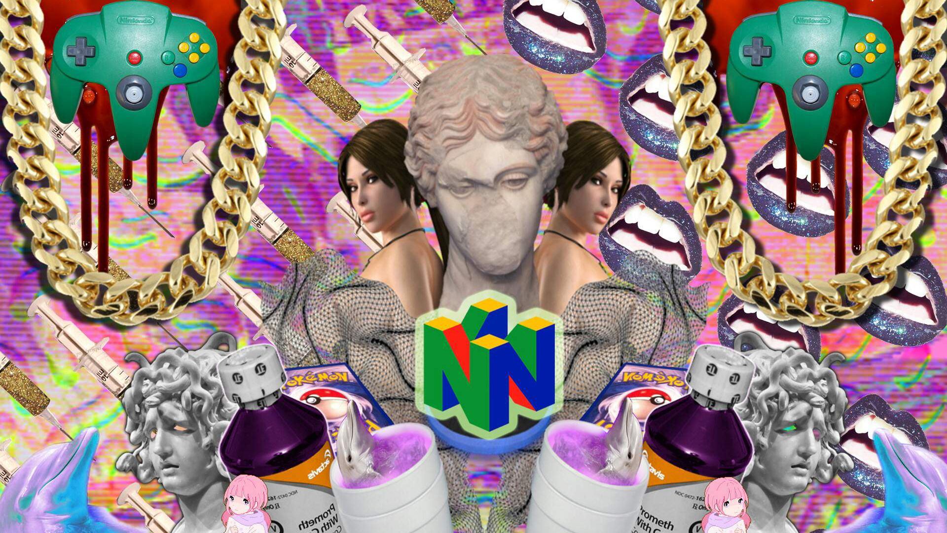 Vaporwave HD Wallpaperx1080