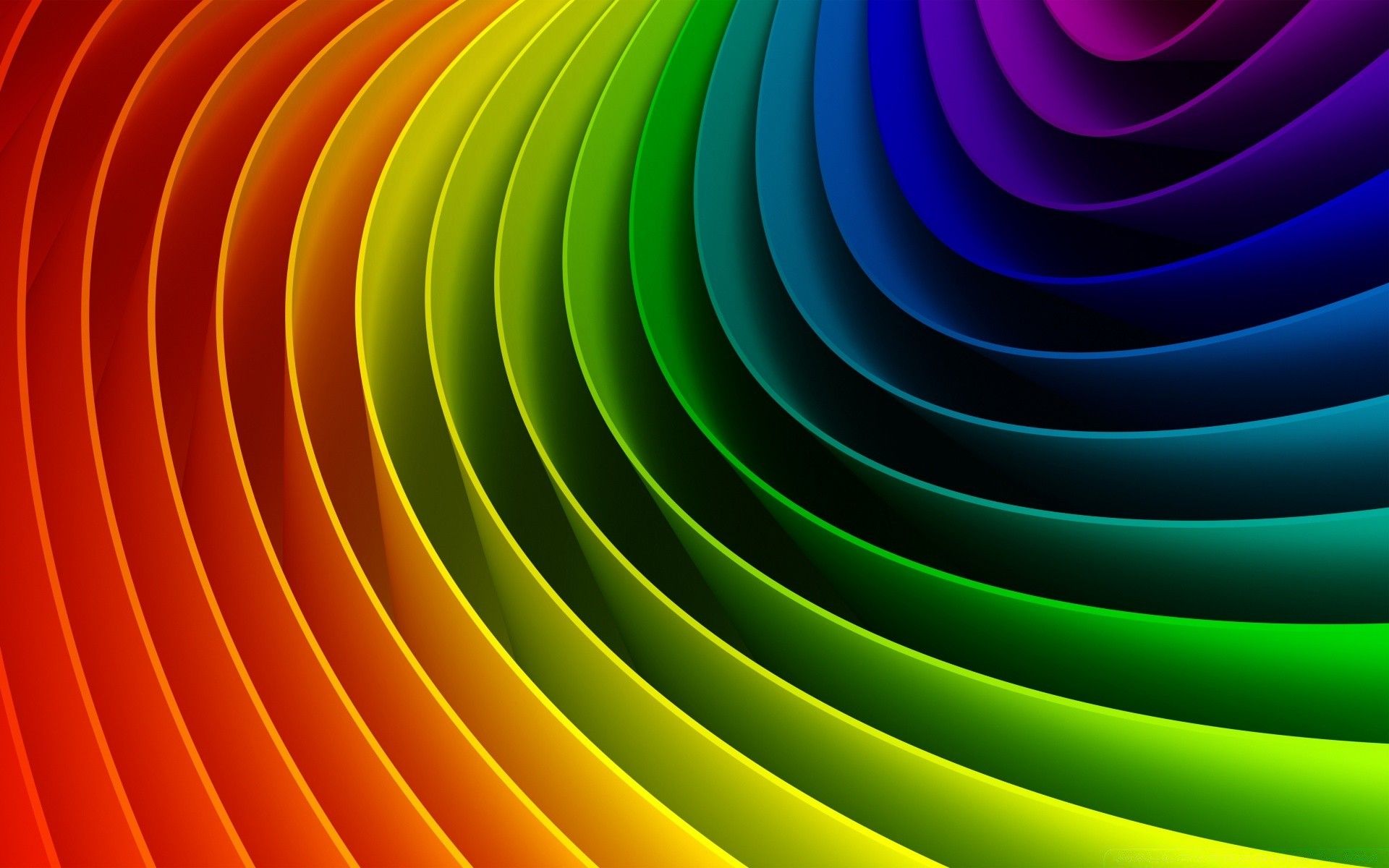 Rainbow Geometric Shapes Wallpapers Wallpaper Cave