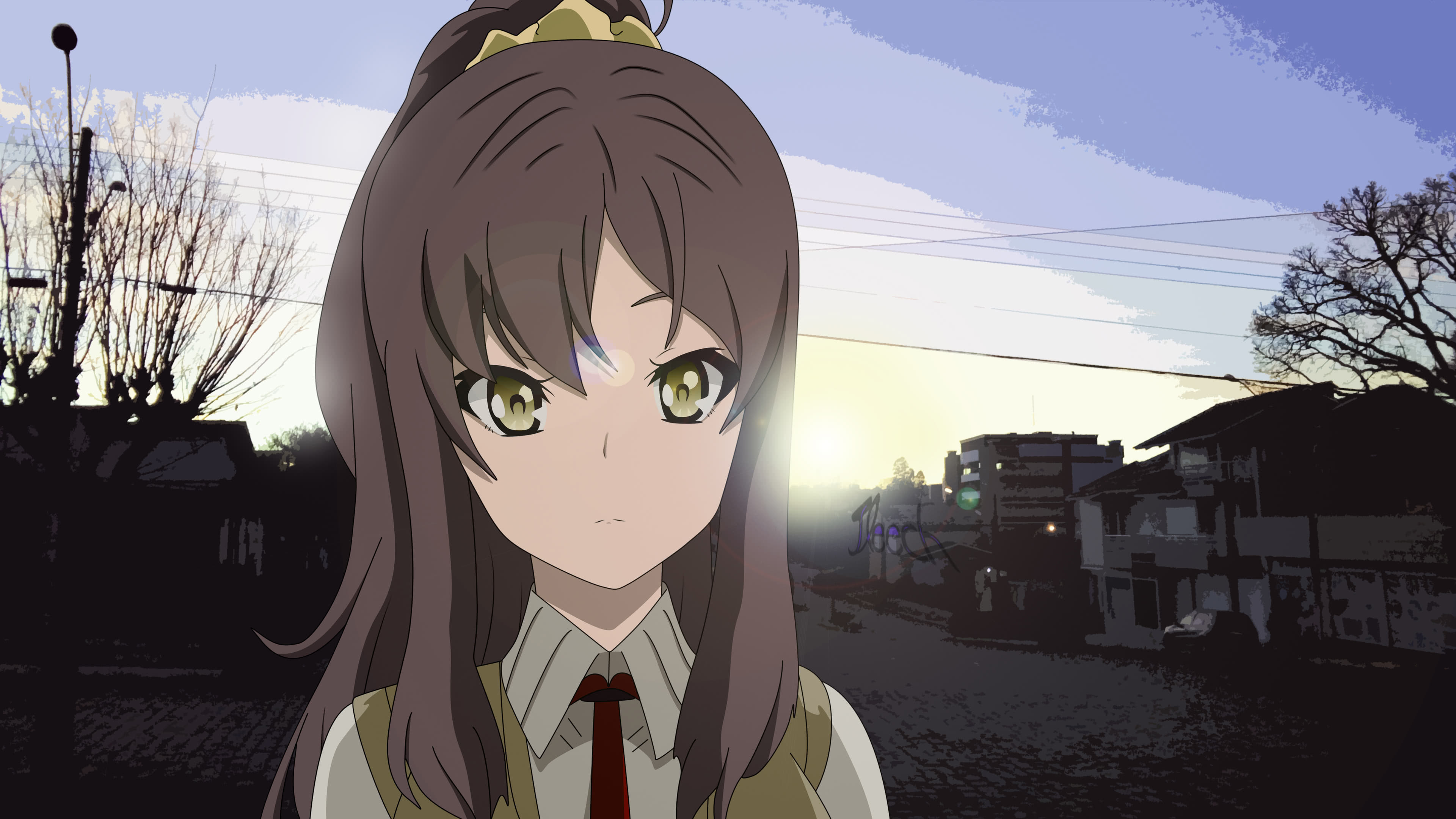 Free download Rascal Does Not Dream Of Bunny Girl Senpai Rio Futaba Portrait UHD [3840x2160] for your Desktop, Mobile & Tablet. Explore Rascal Does Not Dream Of Bunny Girl Senpai