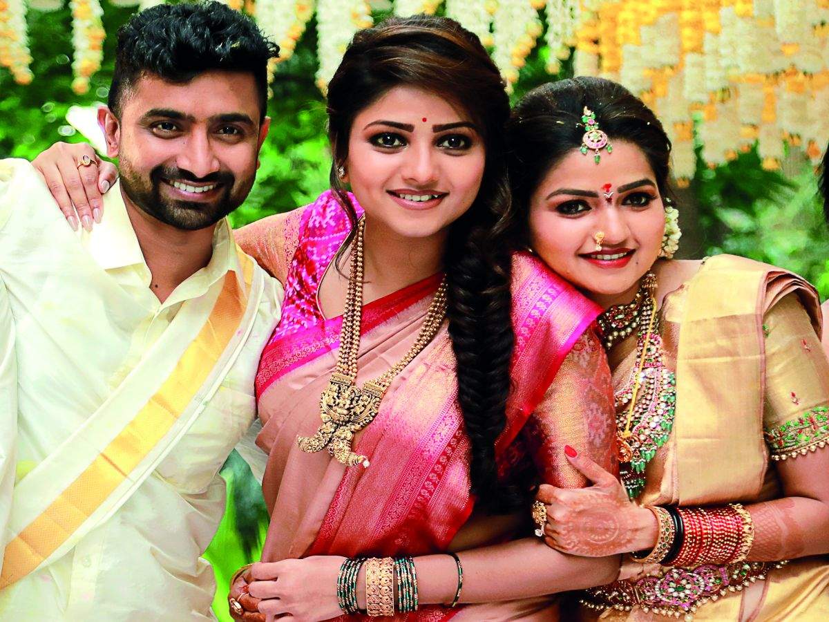 Rachita Ram's sister Nithya Ram is now married. Kannada Movie