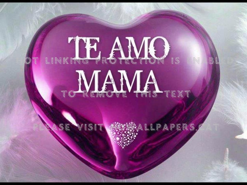 Purple Heart Te Amo Mama!! Beautiful White